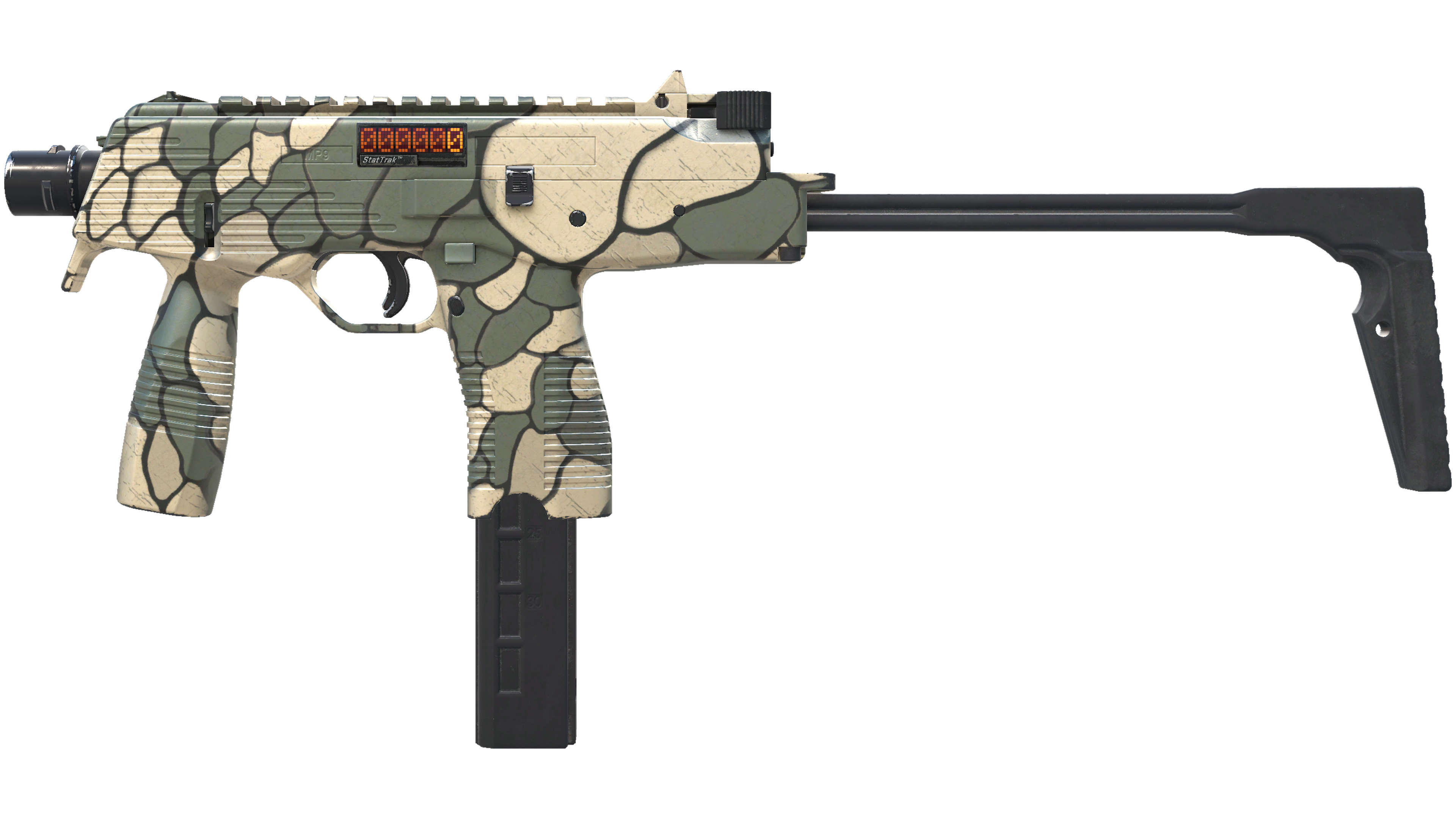 Miniature de StatTrak™ MP9 | Sand Scale (Minimal Wear)