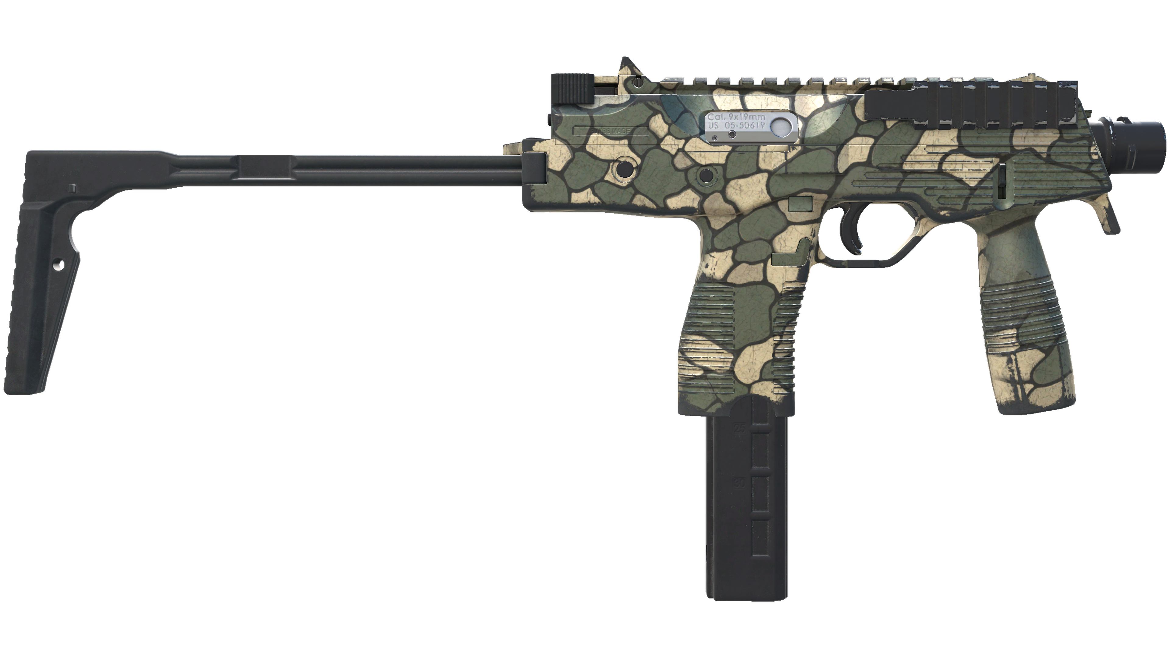 StatTrak™ MP9 | Sand Scale (Well-Worn) thumbnail