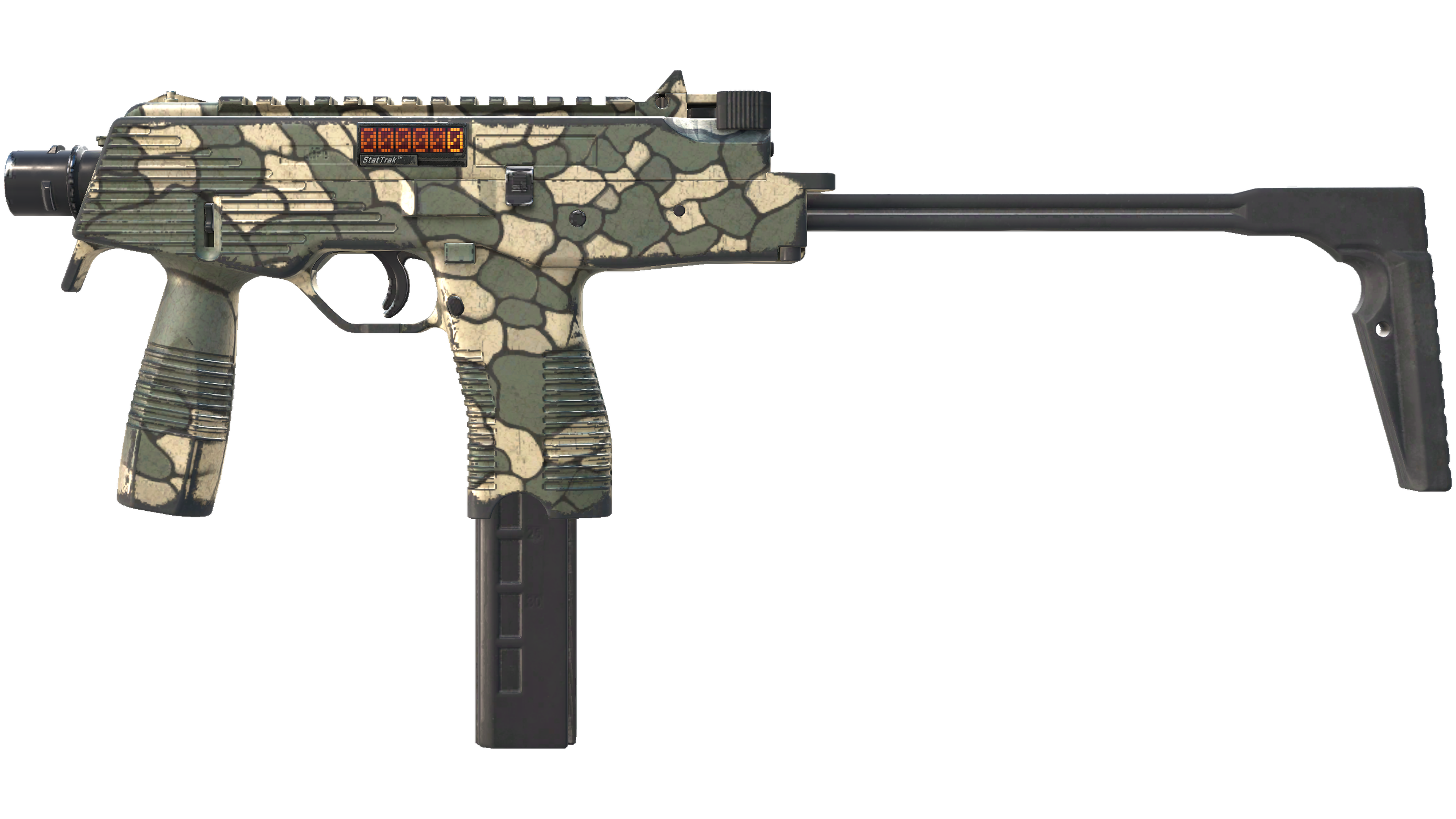 StatTrak™ MP9 | Sand Scale (Well-Worn)