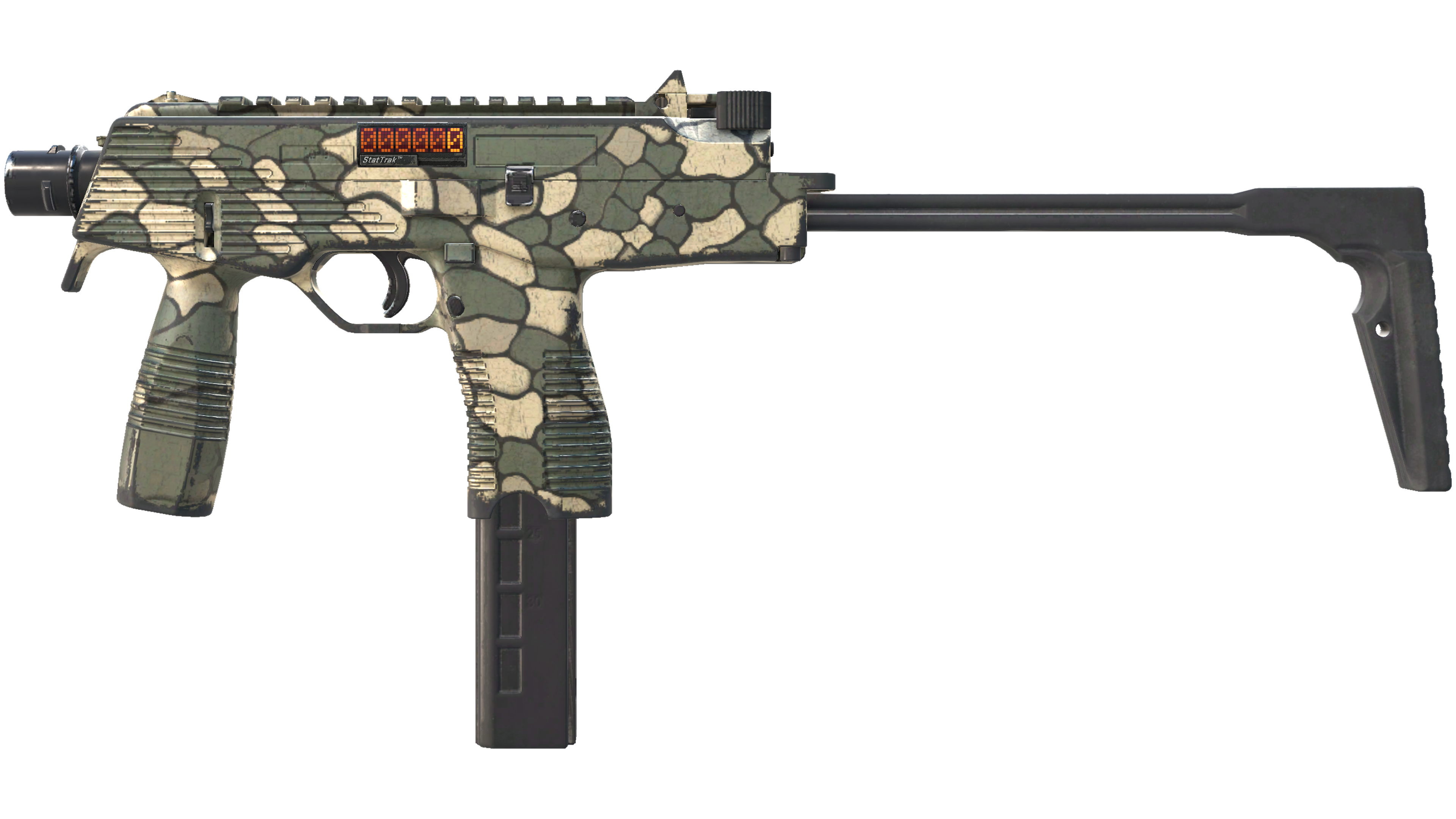 StatTrak™ MP9 | Sand Scale (Well-Worn)