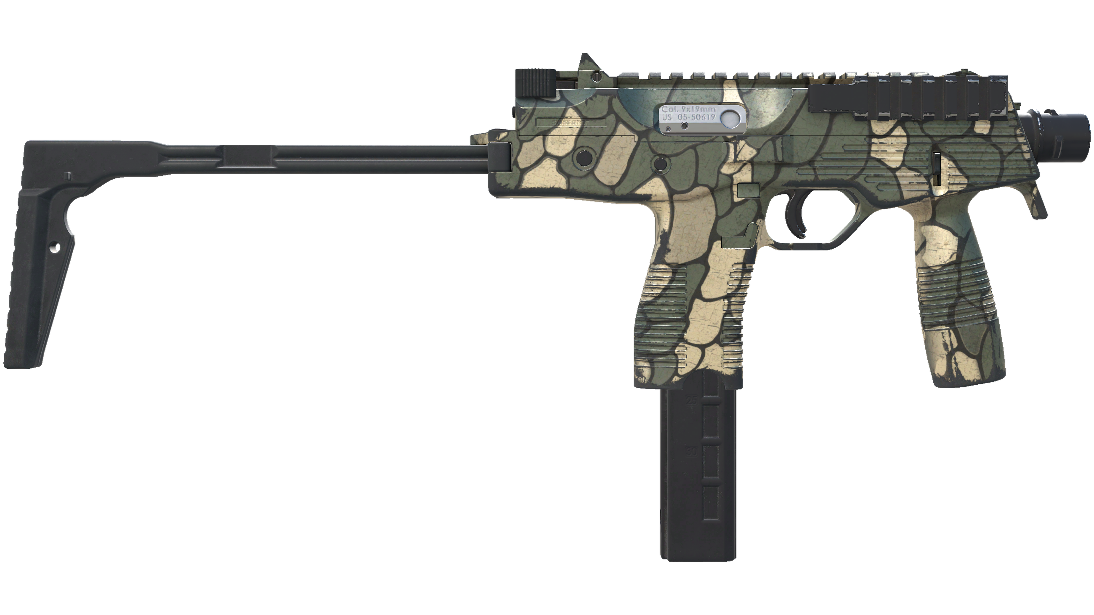 StatTrak™ MP9 | Sand Scale (Well-Worn) thumbnail