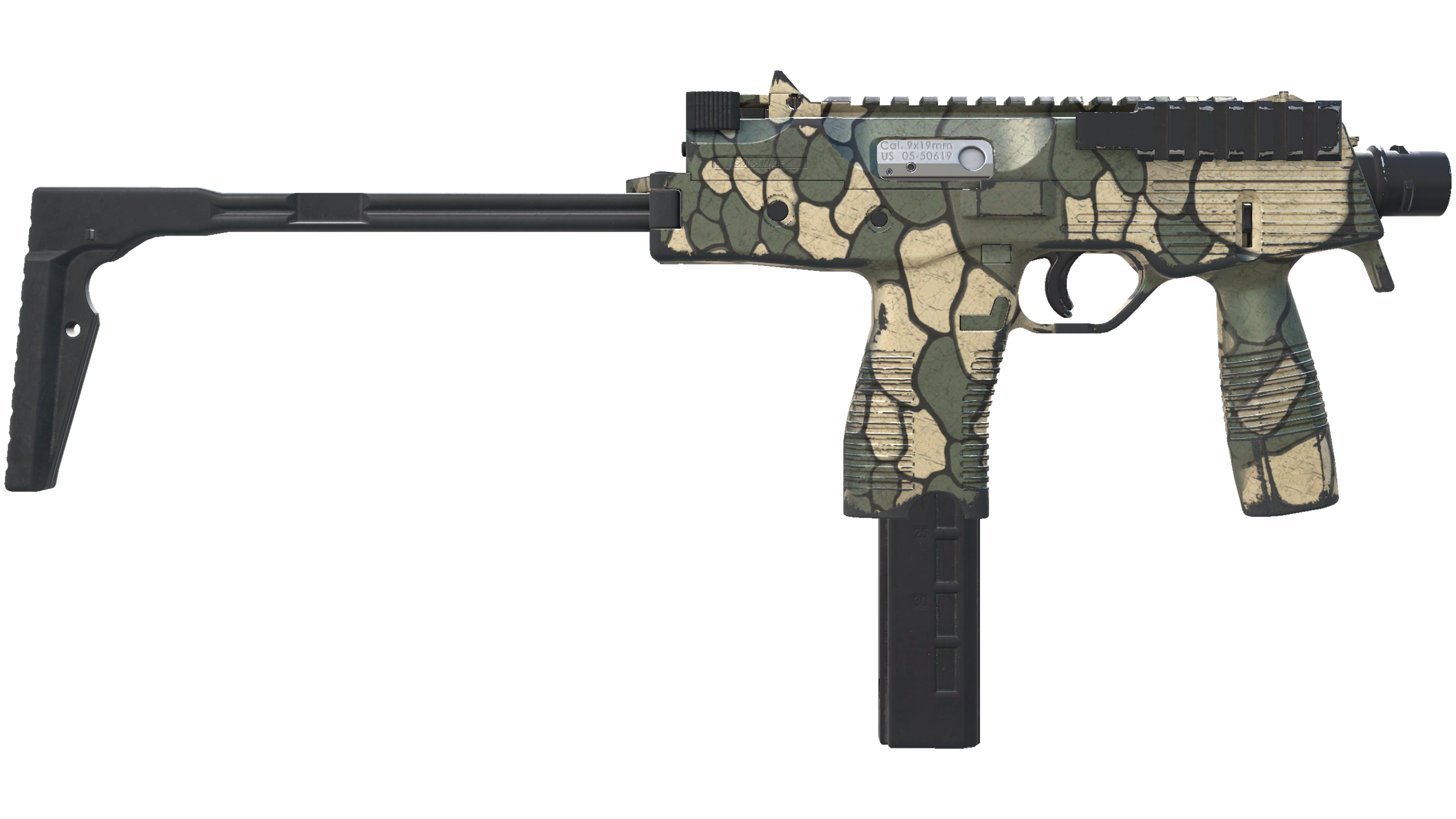 StatTrak™ MP9 | Sand Scale (Well-Worn) thumbnail