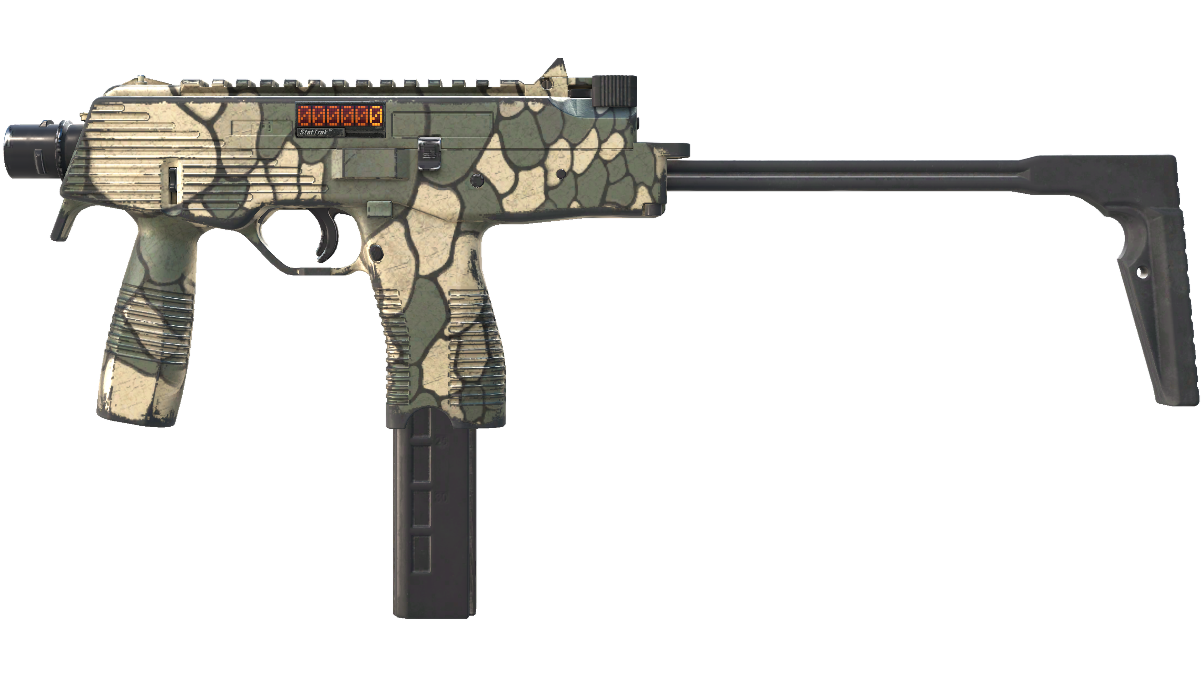 StatTrak™ MP9 | Sand Scale (Well-Worn)