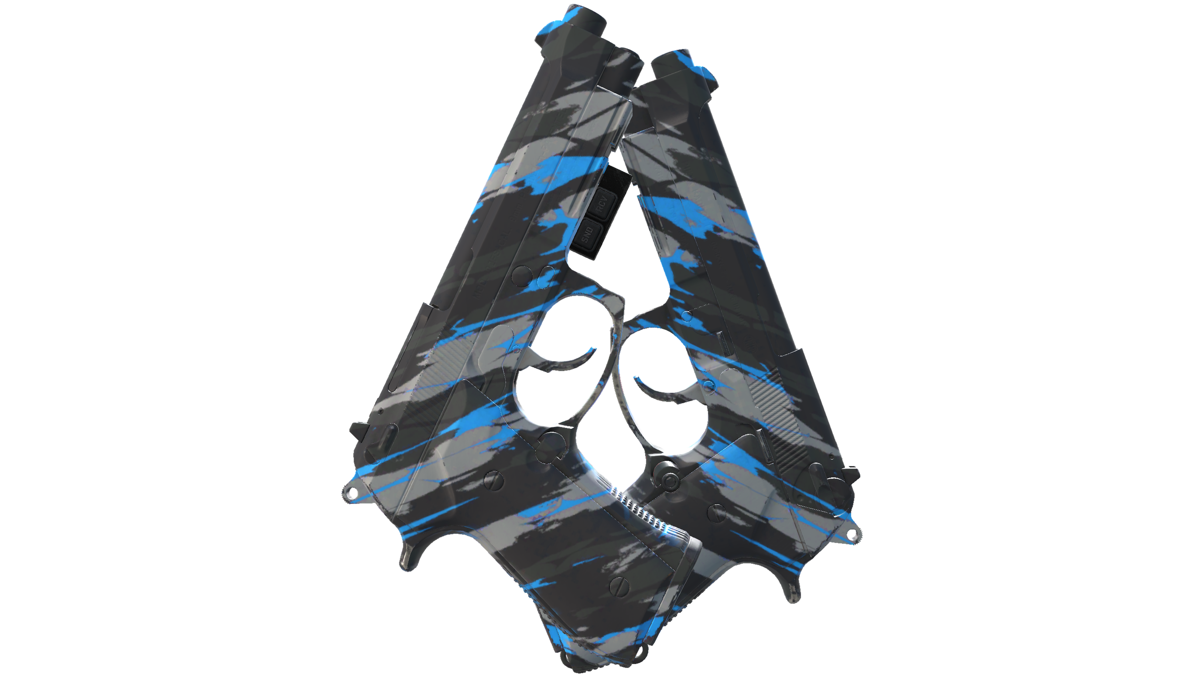 صورة مصغرة لـ StatTrak™ Dual Berettas | Shred (Factory New)