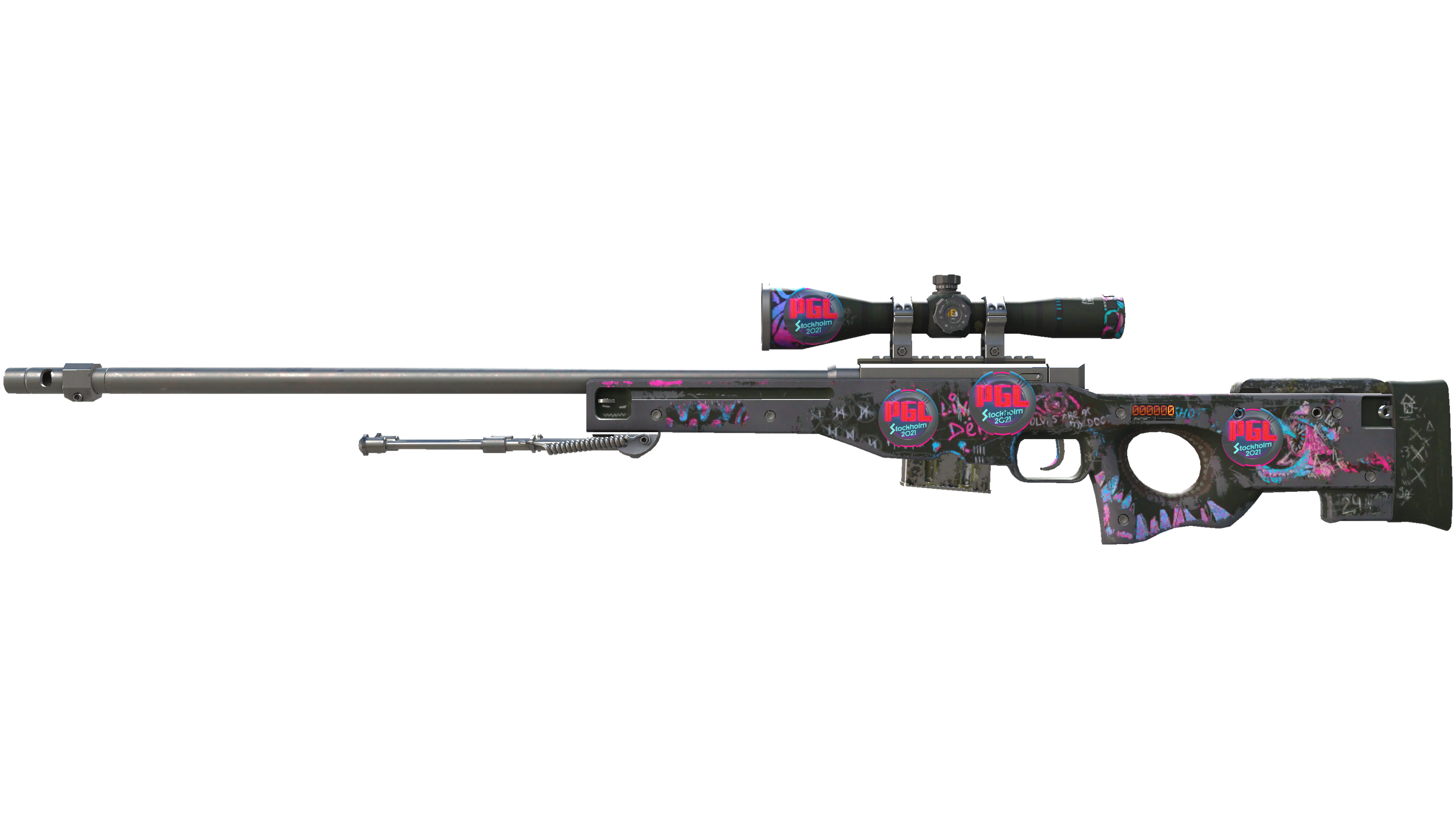 StatTrak™ AWP | Fever Dream (Battle-Scarred)