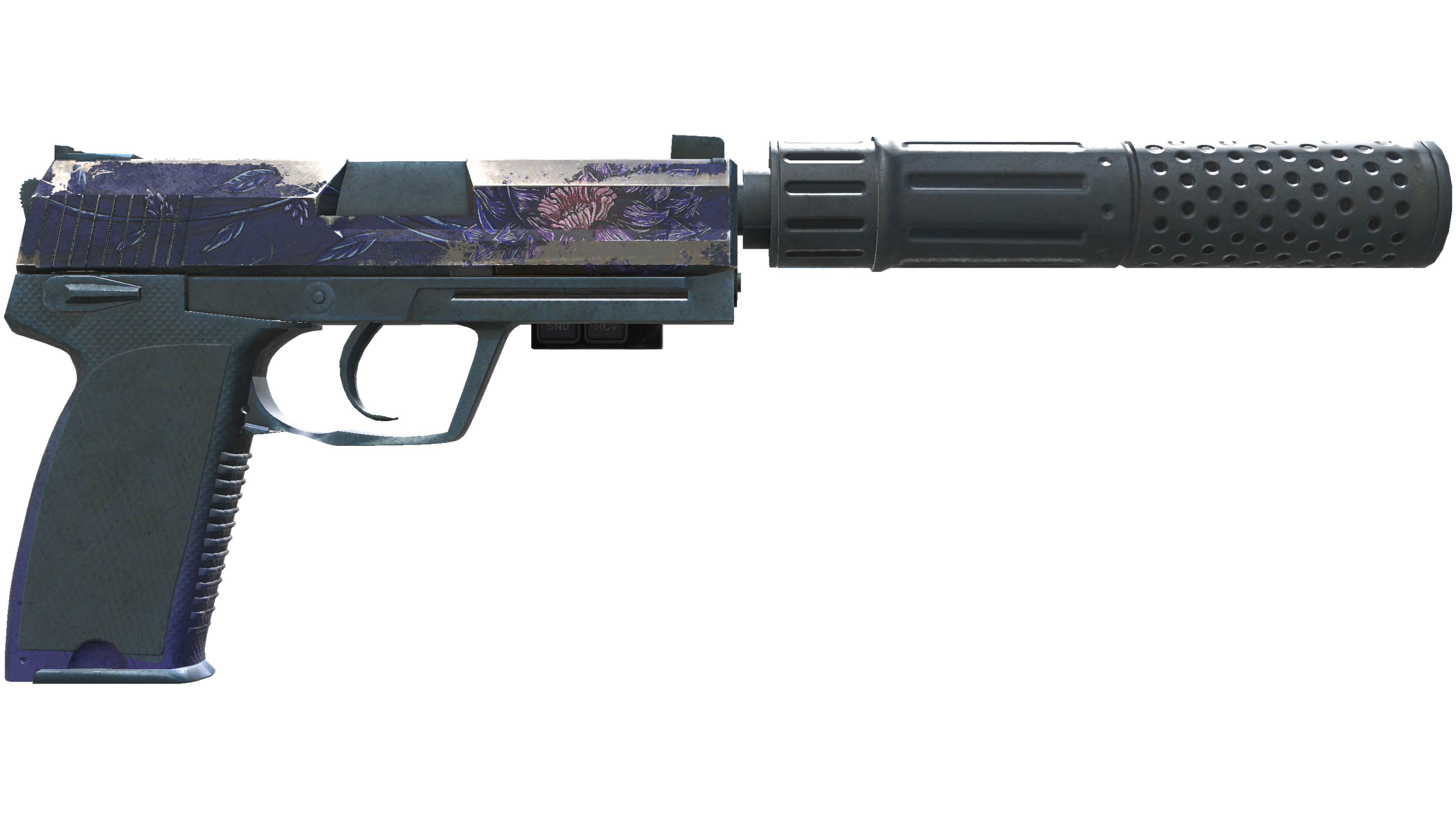 StatTrak™ USP-S | Black Lotus (Battle-Scarred) thumbnail