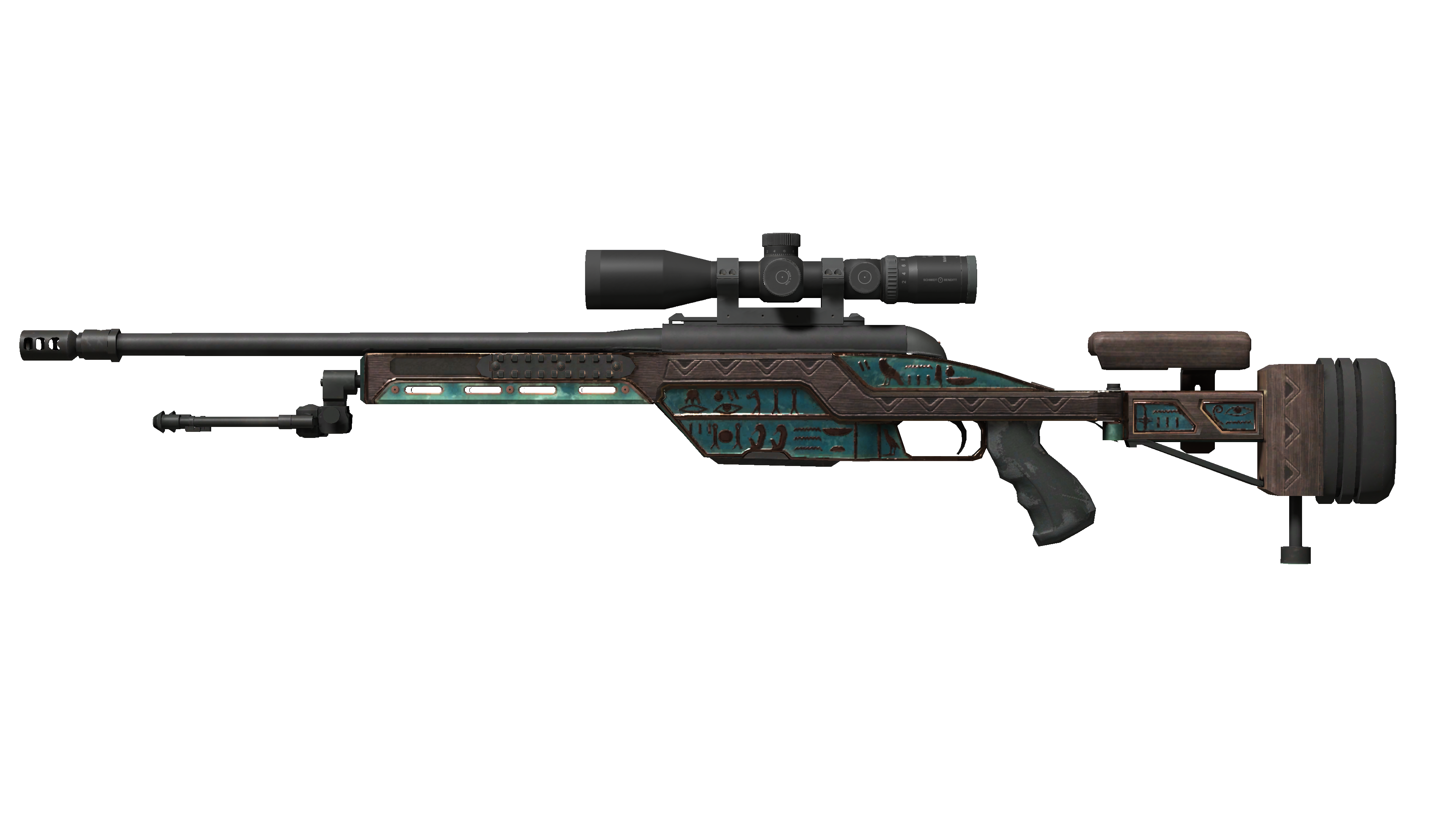 SSG 08 | Azure Glyph (Well-Worn)