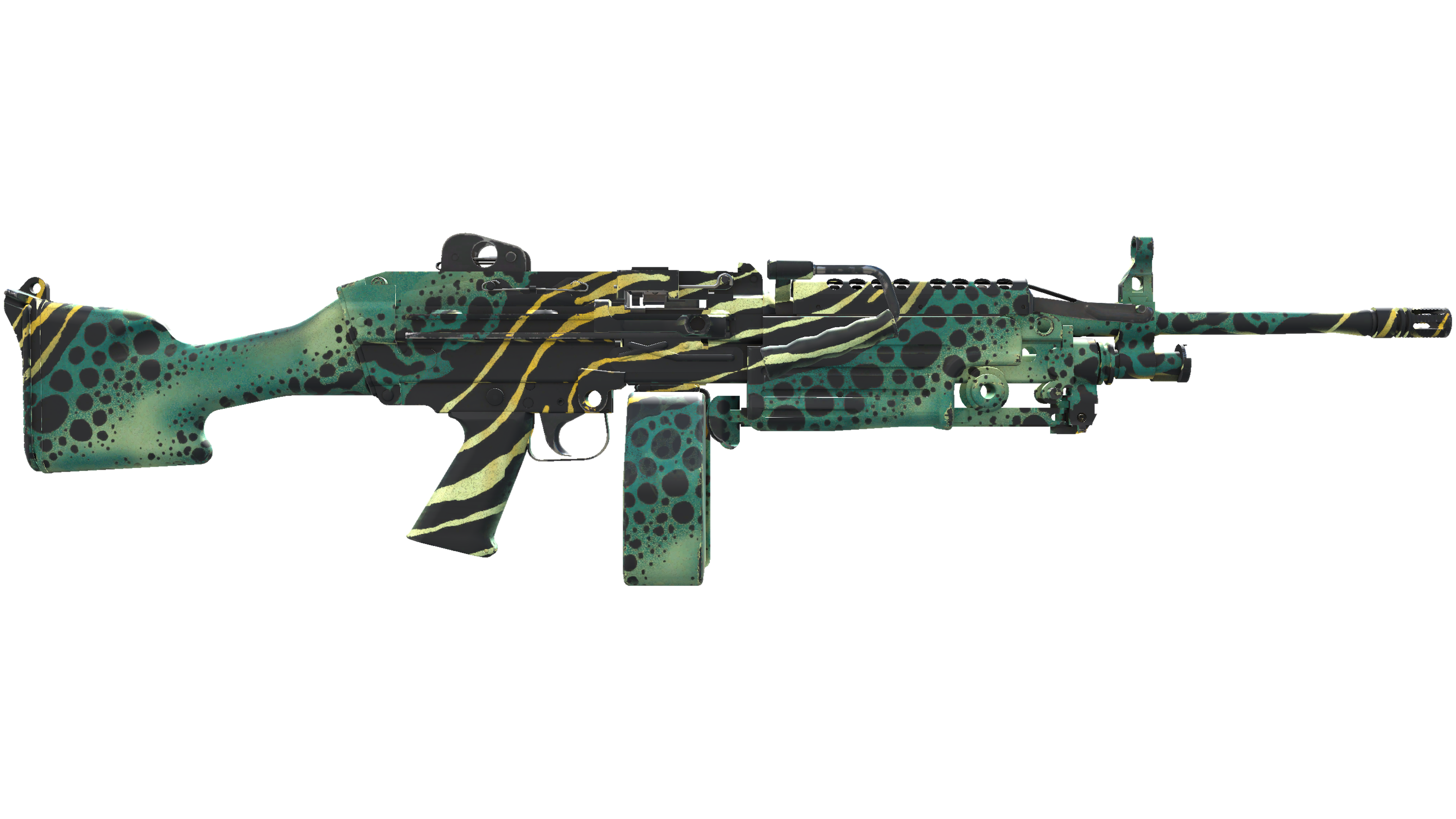 StatTrak™ M249 | Emerald Poison Dart (Factory New) thumbnail