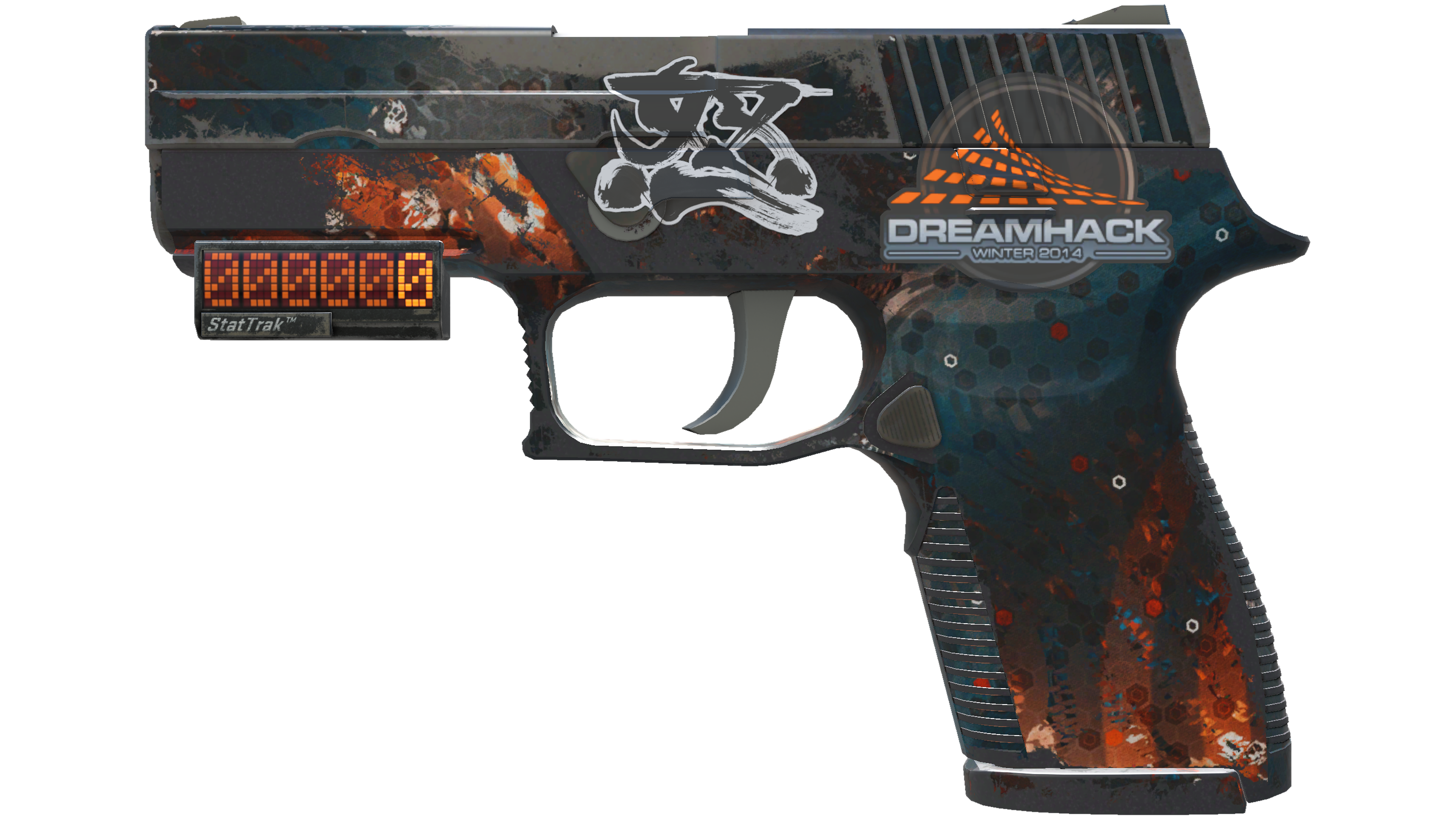 StatTrak™ P250 | Supernova (Well-Worn) thumbnail