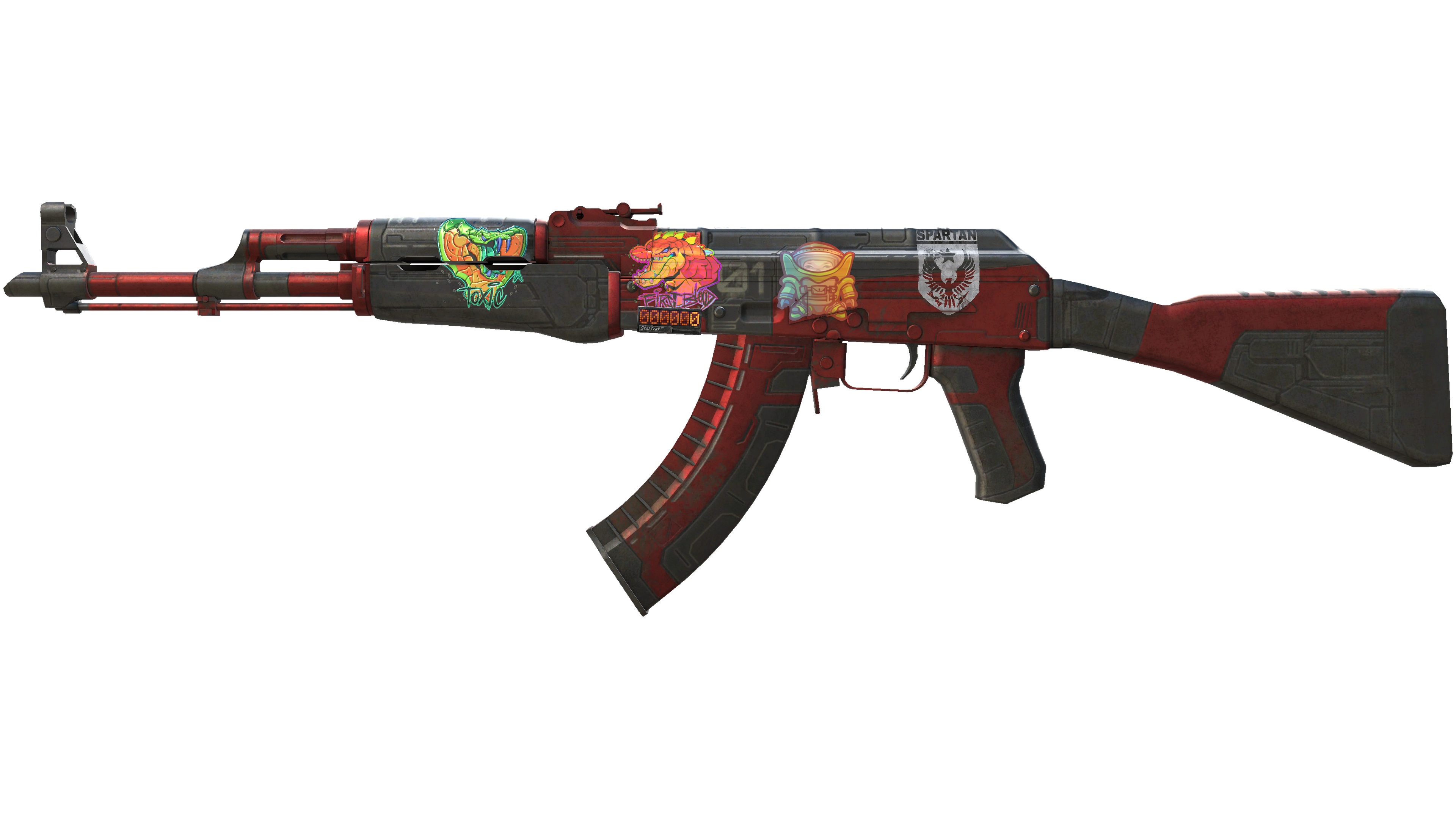 StatTrak™ AK-47 | Orbit Mk01 (Battle-Scarred)
