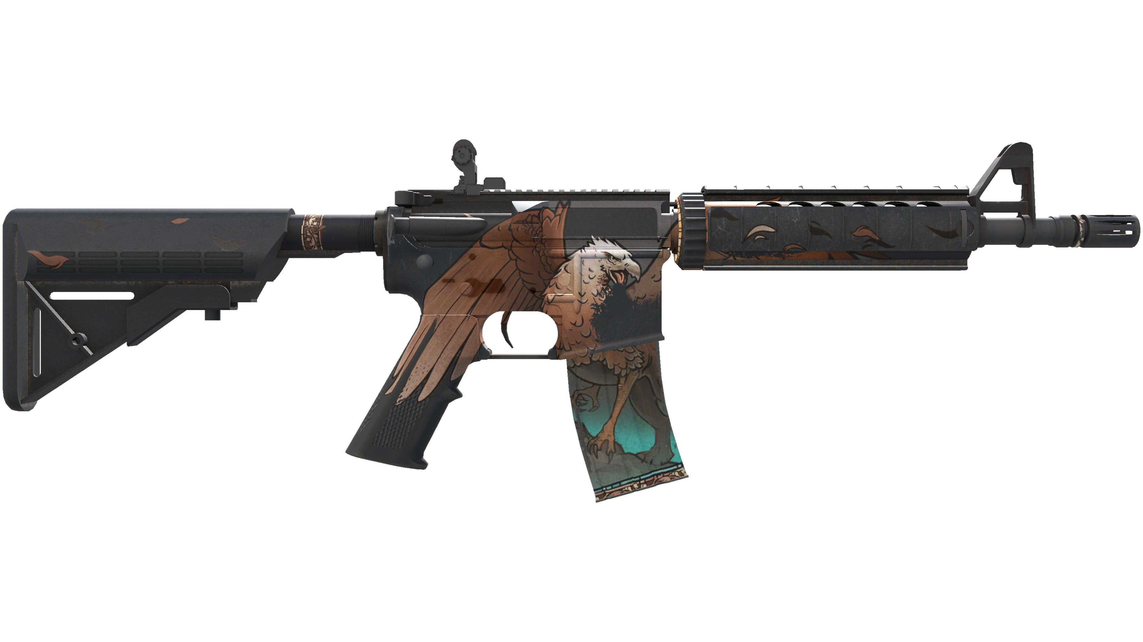 StatTrak™ M4A4 | Griffin (Well-Worn) thumbnail