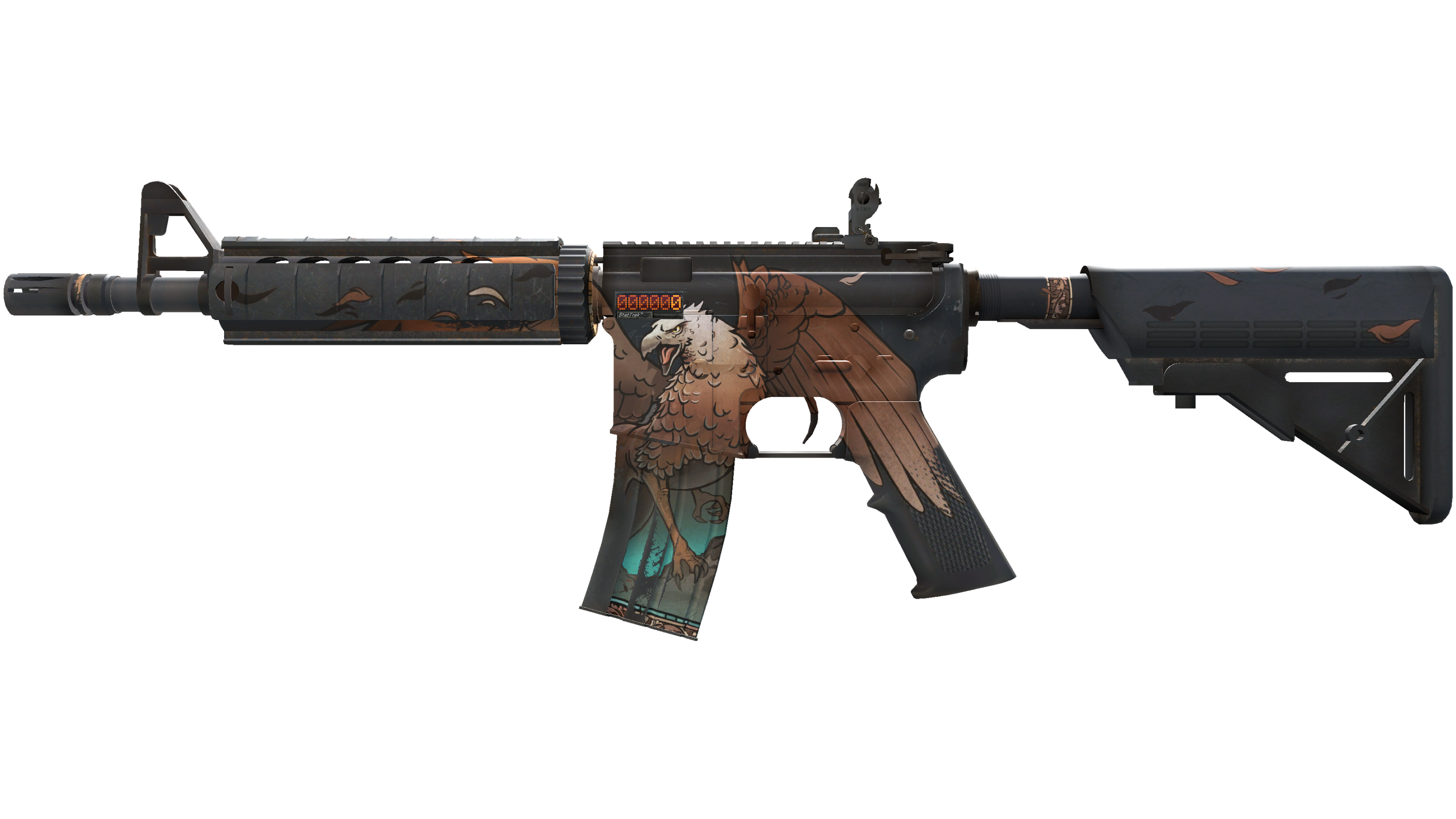 StatTrak™ M4A4 | Griffin (Well-Worn)