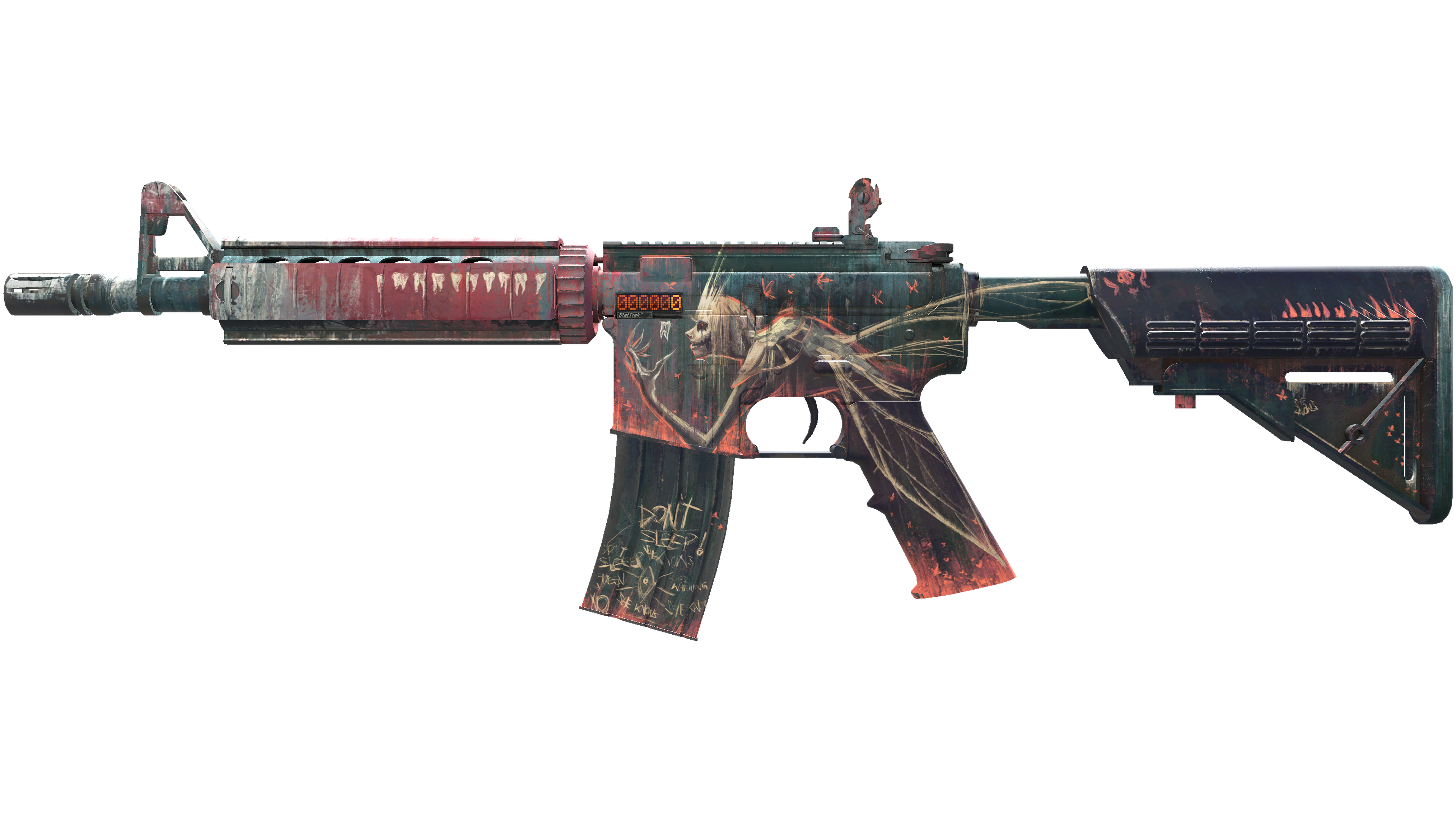 صورة مصغرة لـ StatTrak™ M4A4 | Tooth Fairy (Field-Tested)