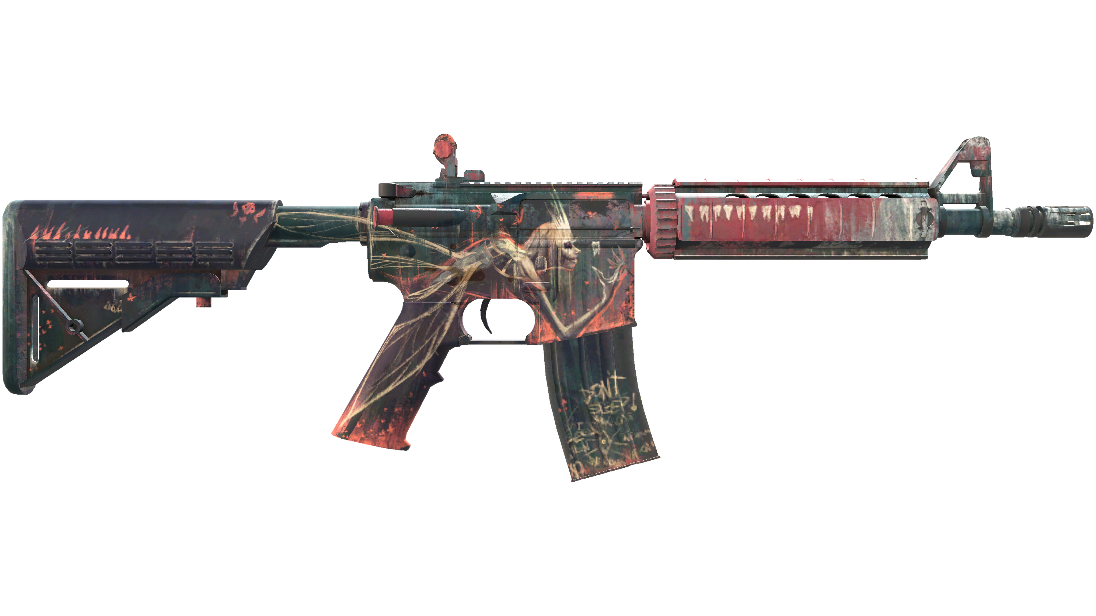 StatTrak™ M4A4 | Tooth Fairy (Field-Tested) thumbnail