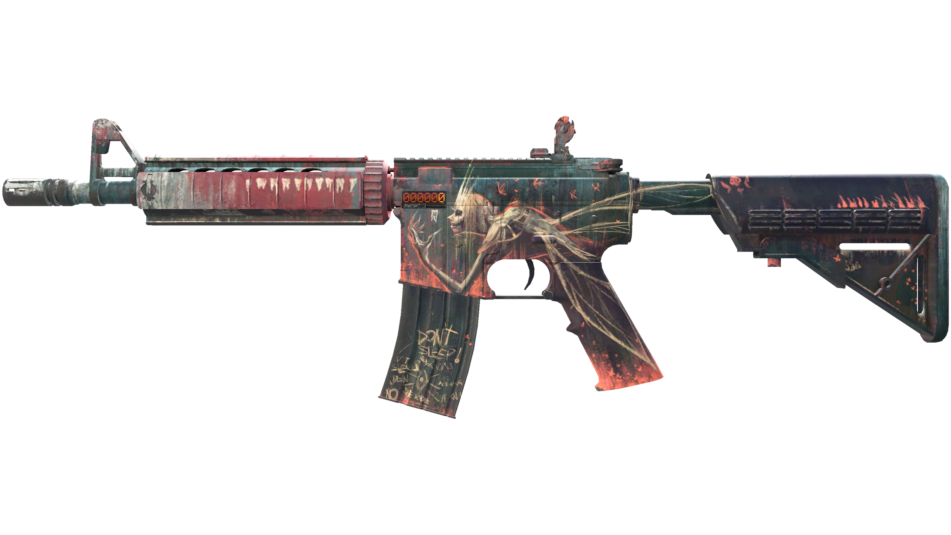 StatTrak™ M4A4 | Tooth Fairy (Field-Tested)