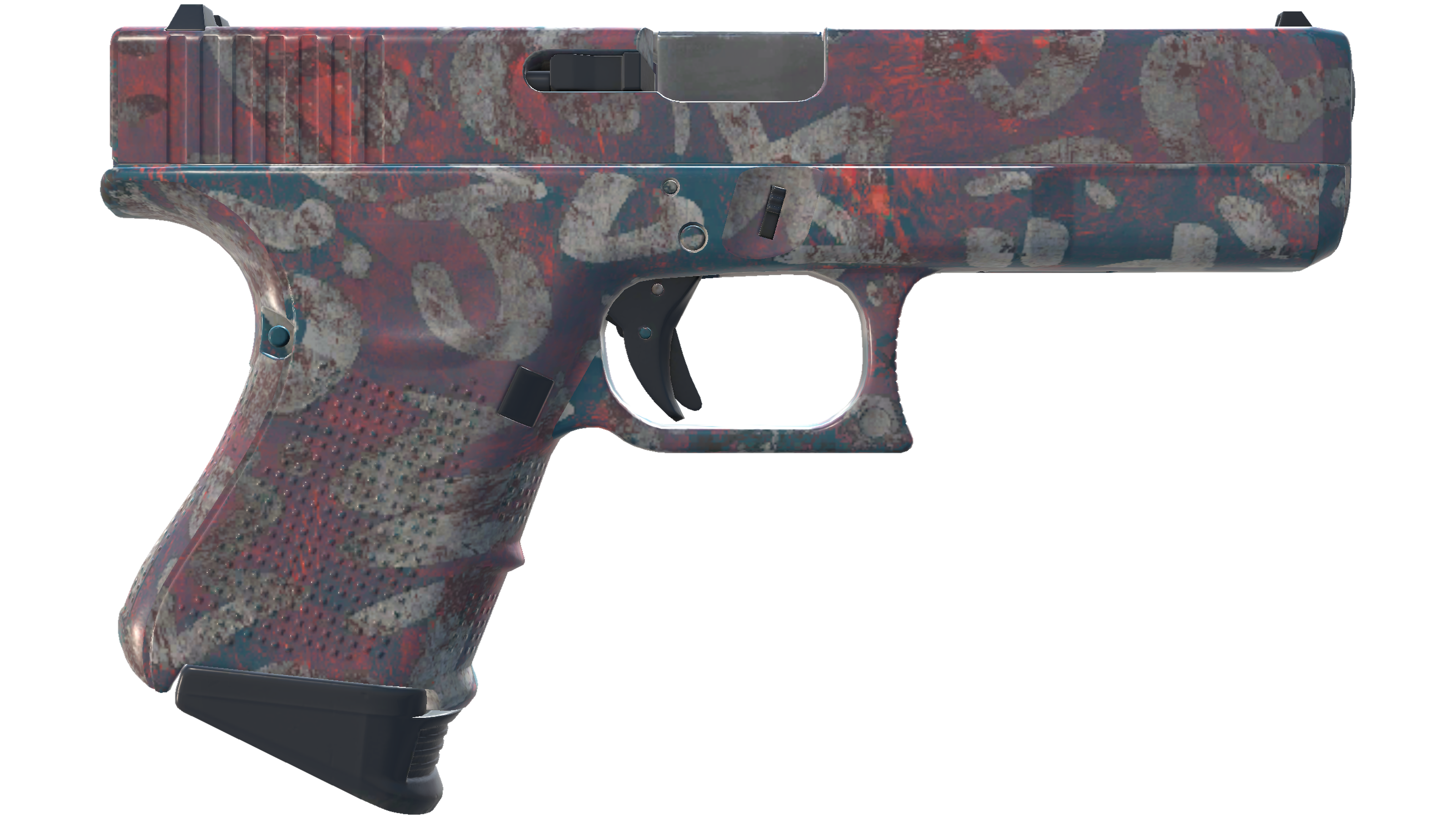Vorschau von Glock-18 | Teal Graf (Minimal Wear)