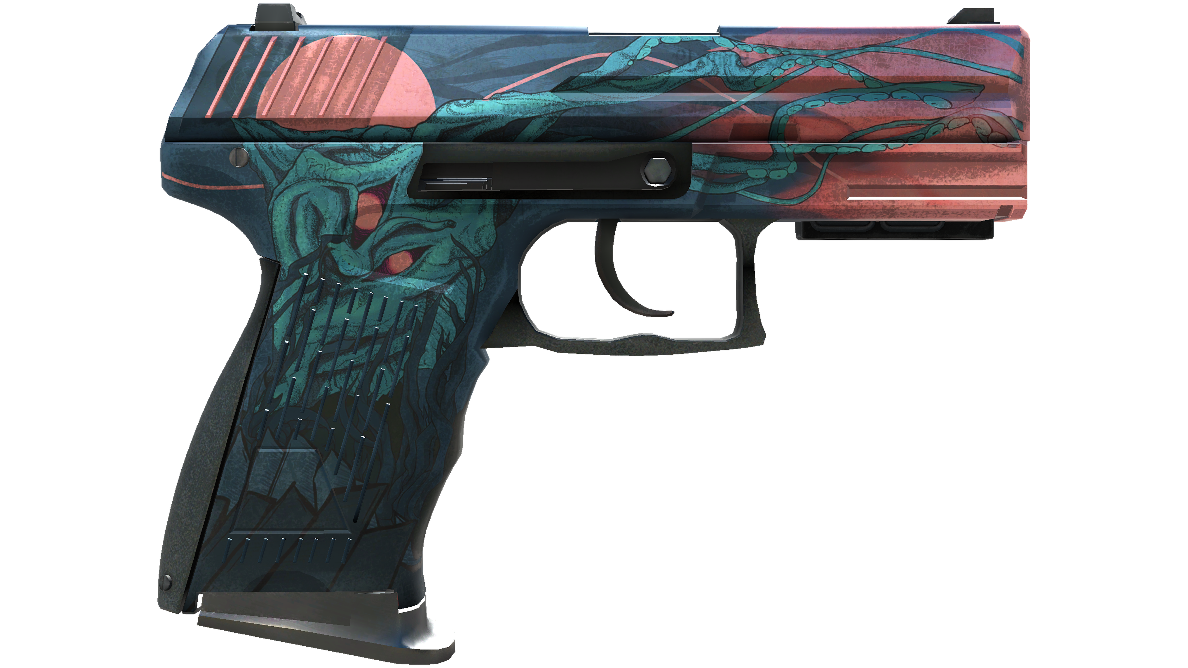 StatTrak™ P2000 | Gnarled (Well-Worn) thumbnail