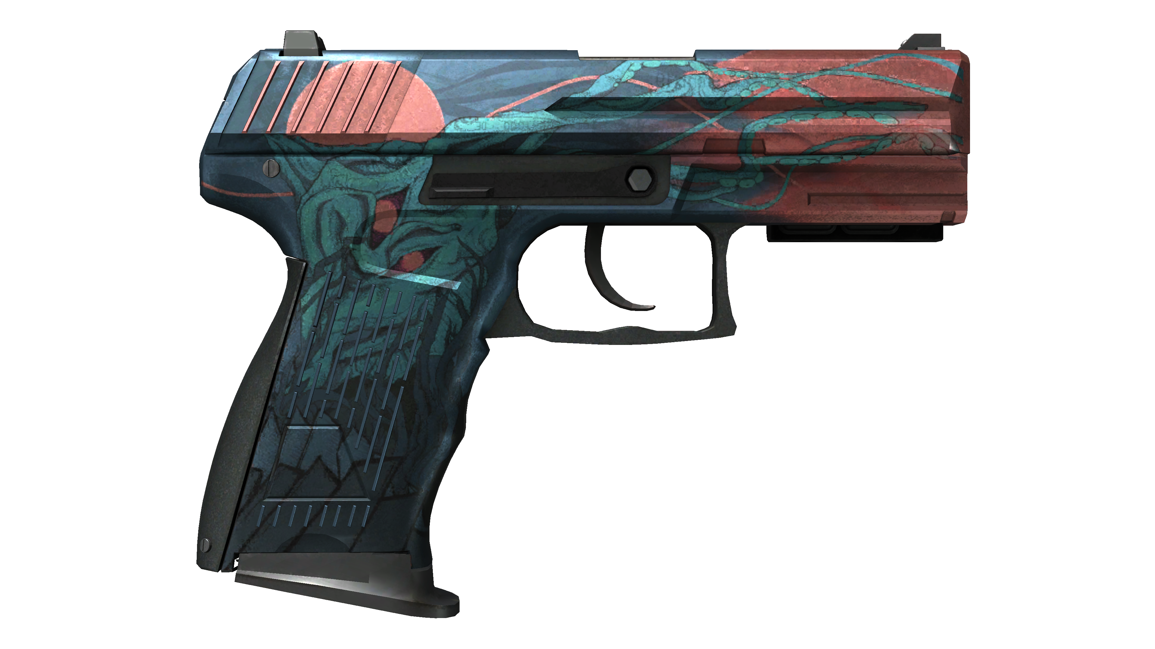 StatTrak™ P2000 | Gnarled (Well-Worn) thumbnail