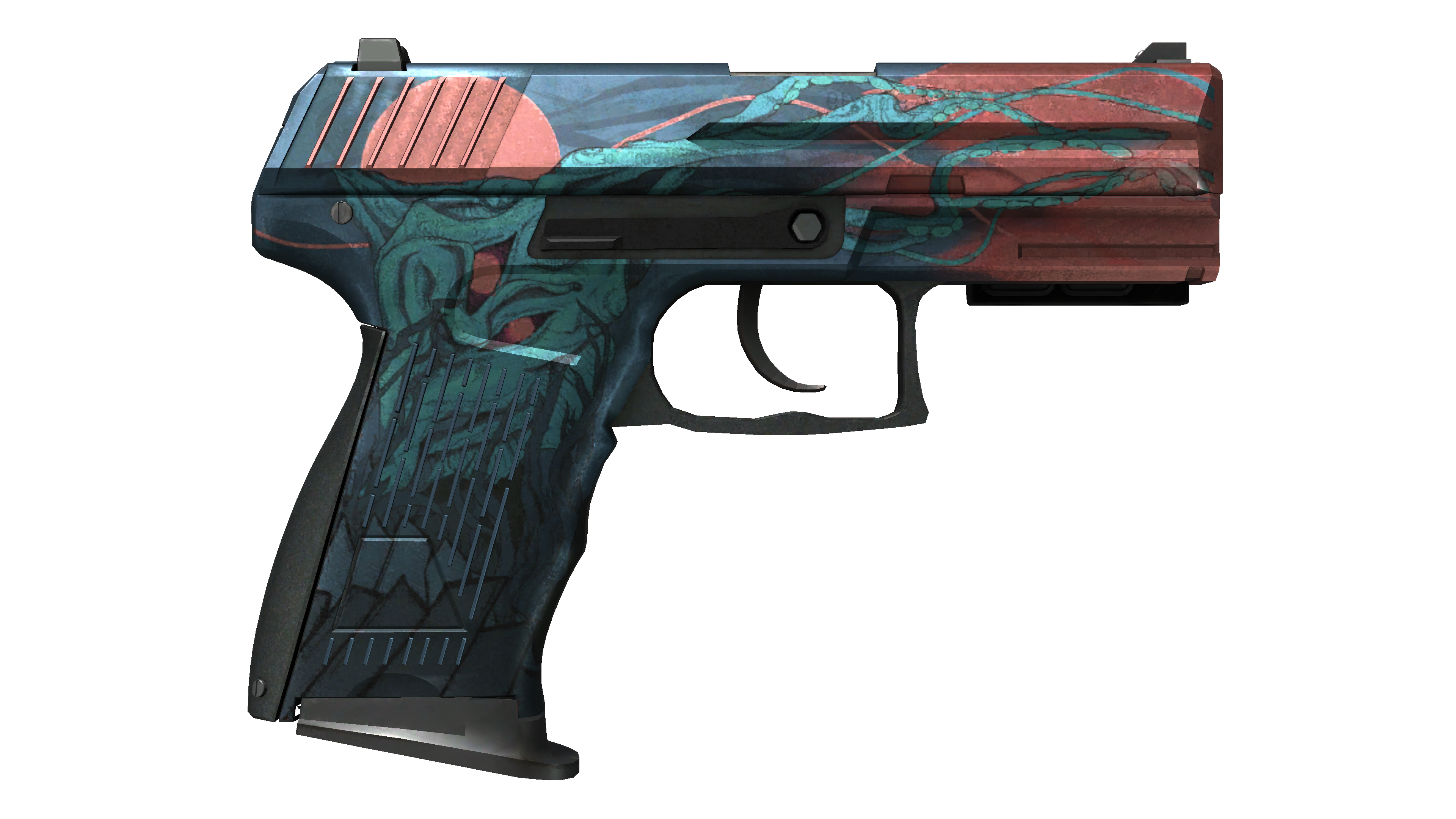 StatTrak™ P2000 | Gnarled (Well-Worn) thumbnail