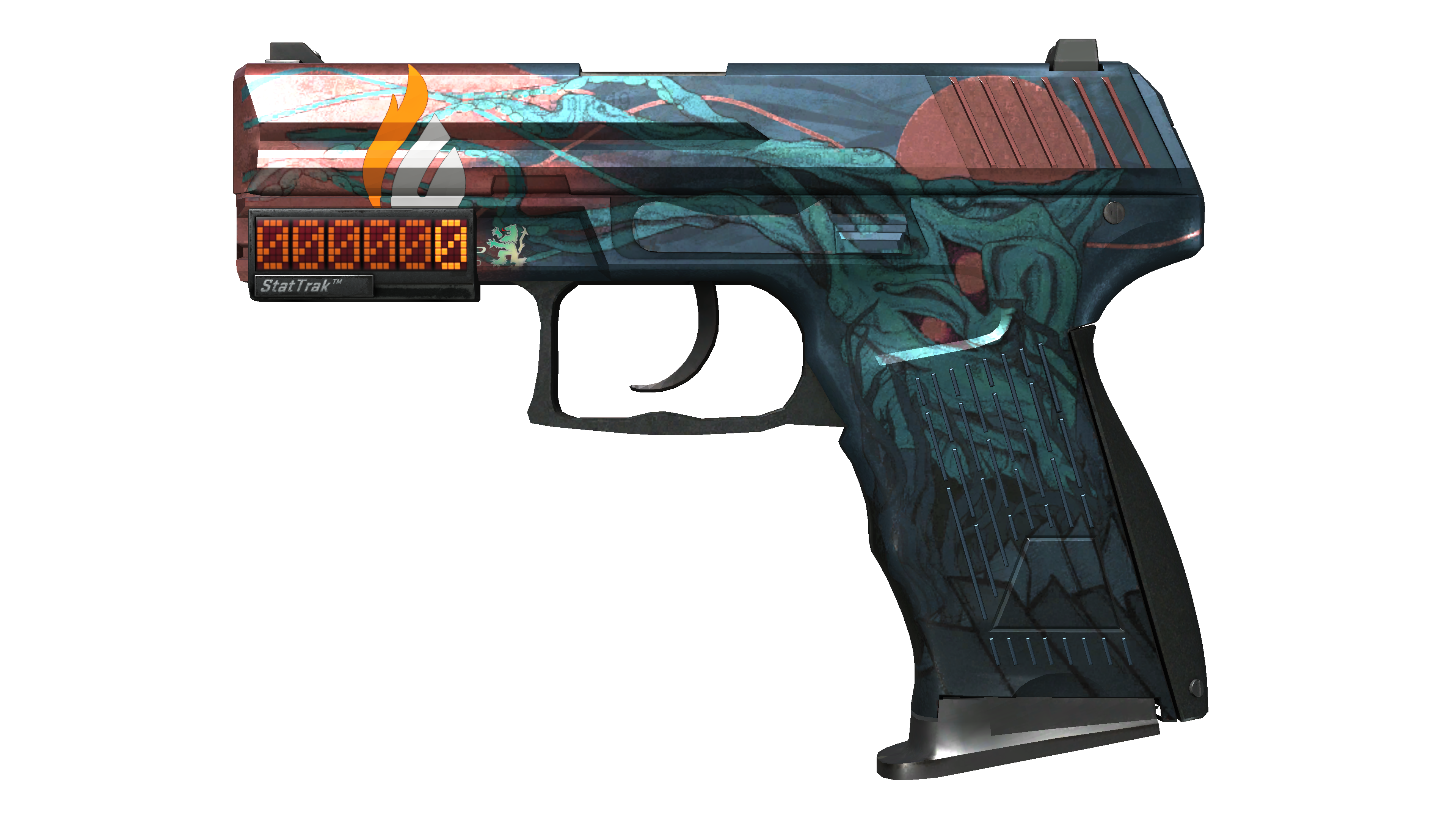 StatTrak™ P2000 | Gnarled (Well-Worn) thumbnail