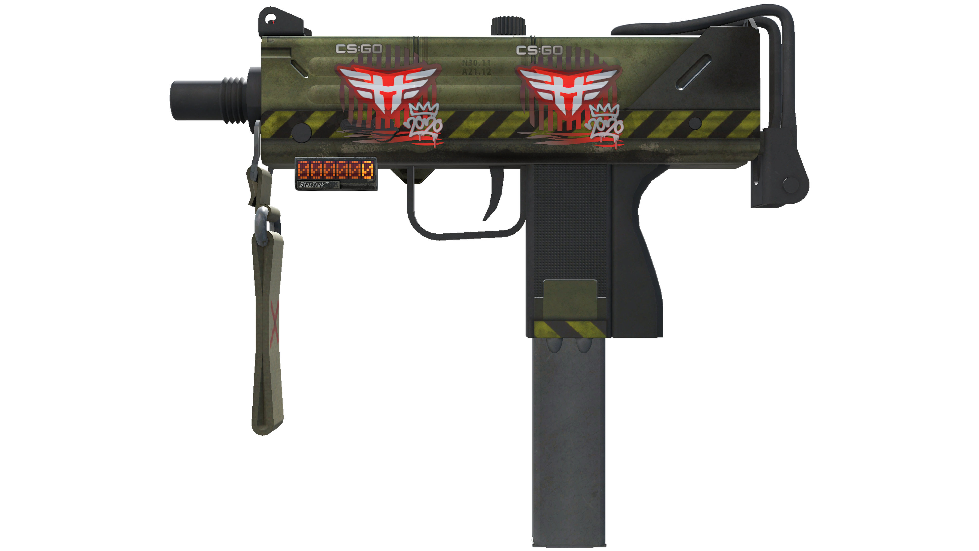 StatTrak™ MAC-10 | Classic Crate (Well-Worn)
