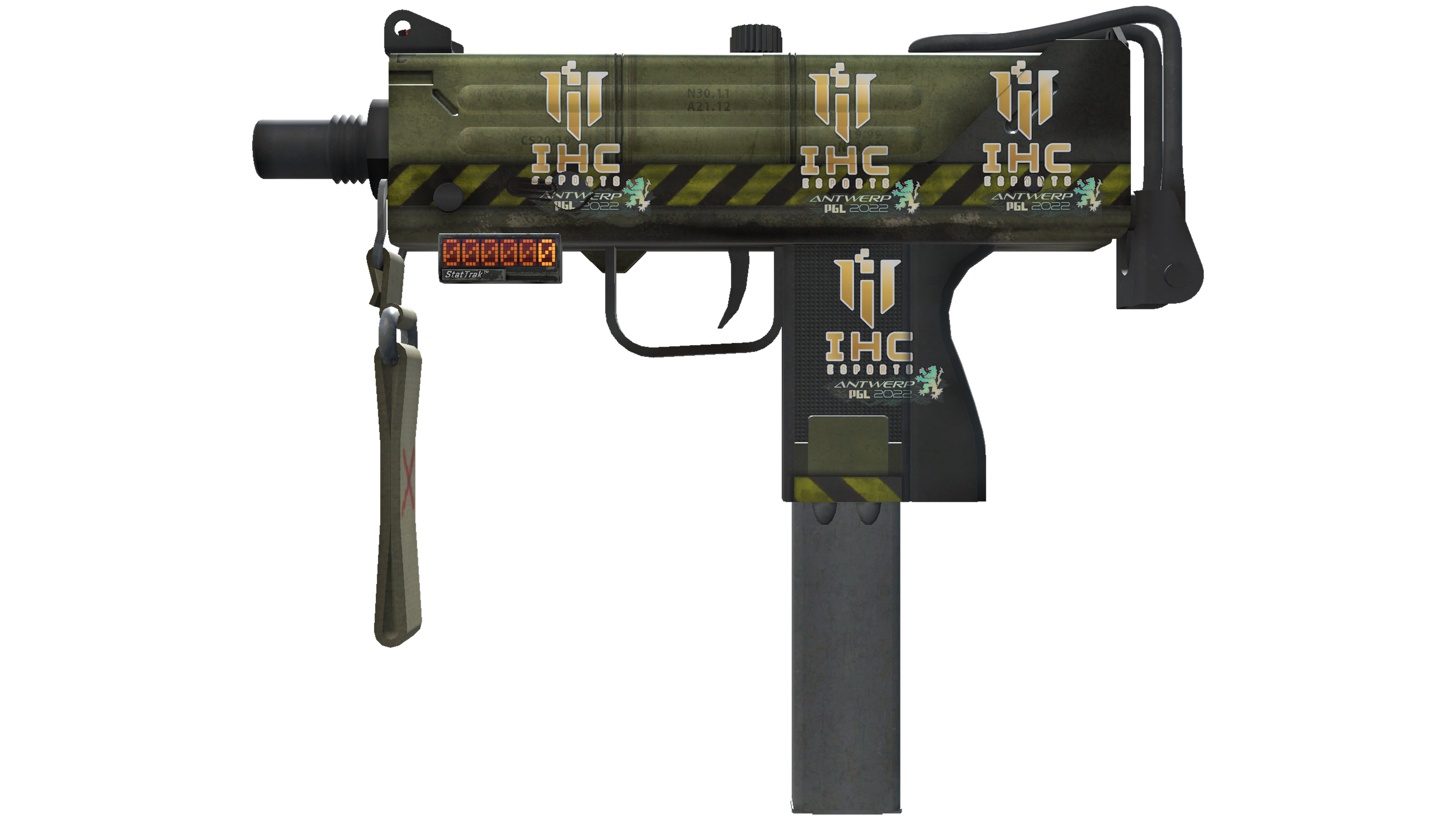 StatTrak™ MAC-10 | Classic Crate (Well-Worn)