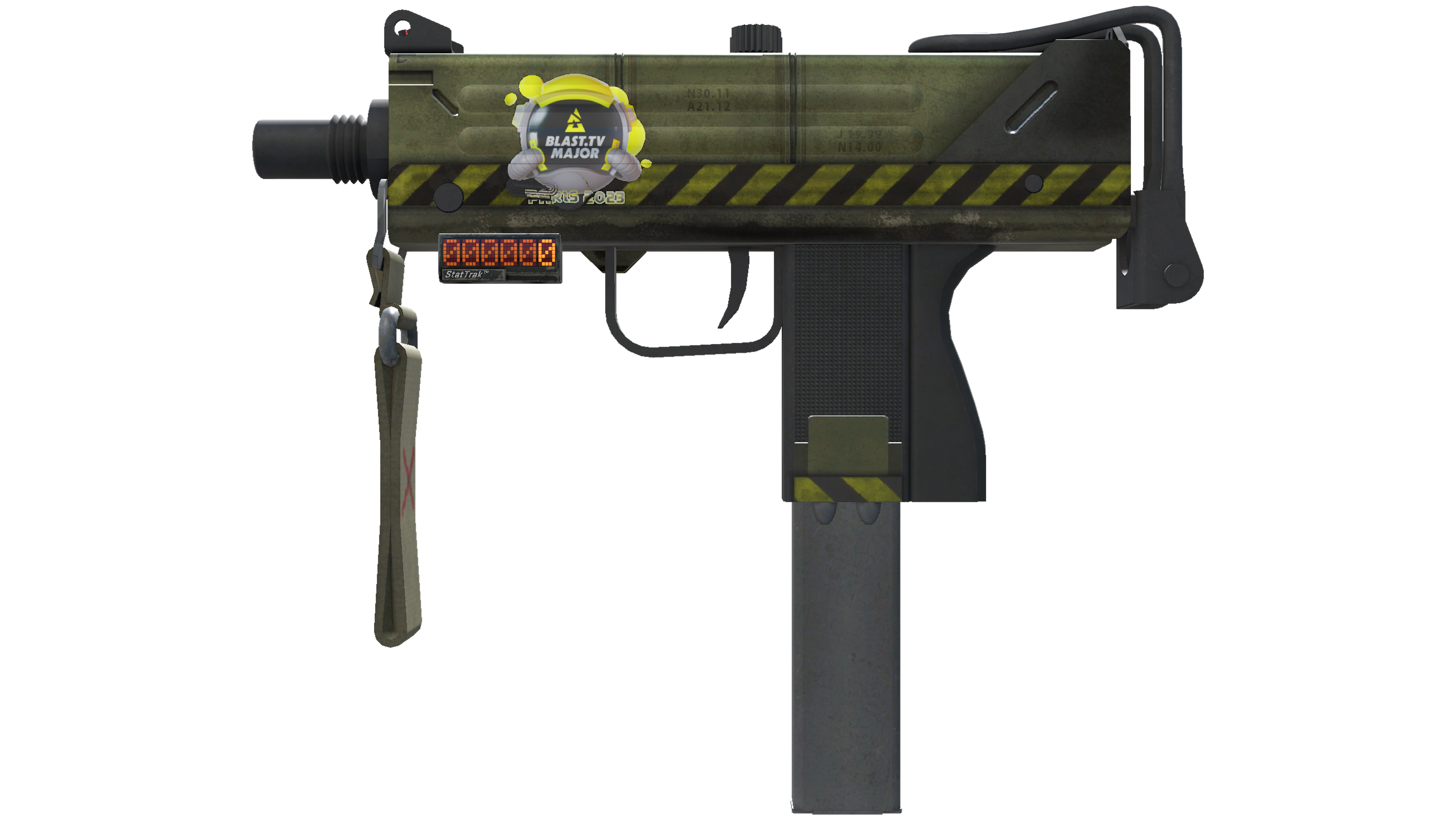 StatTrak™ MAC-10 | Classic Crate (Well-Worn)