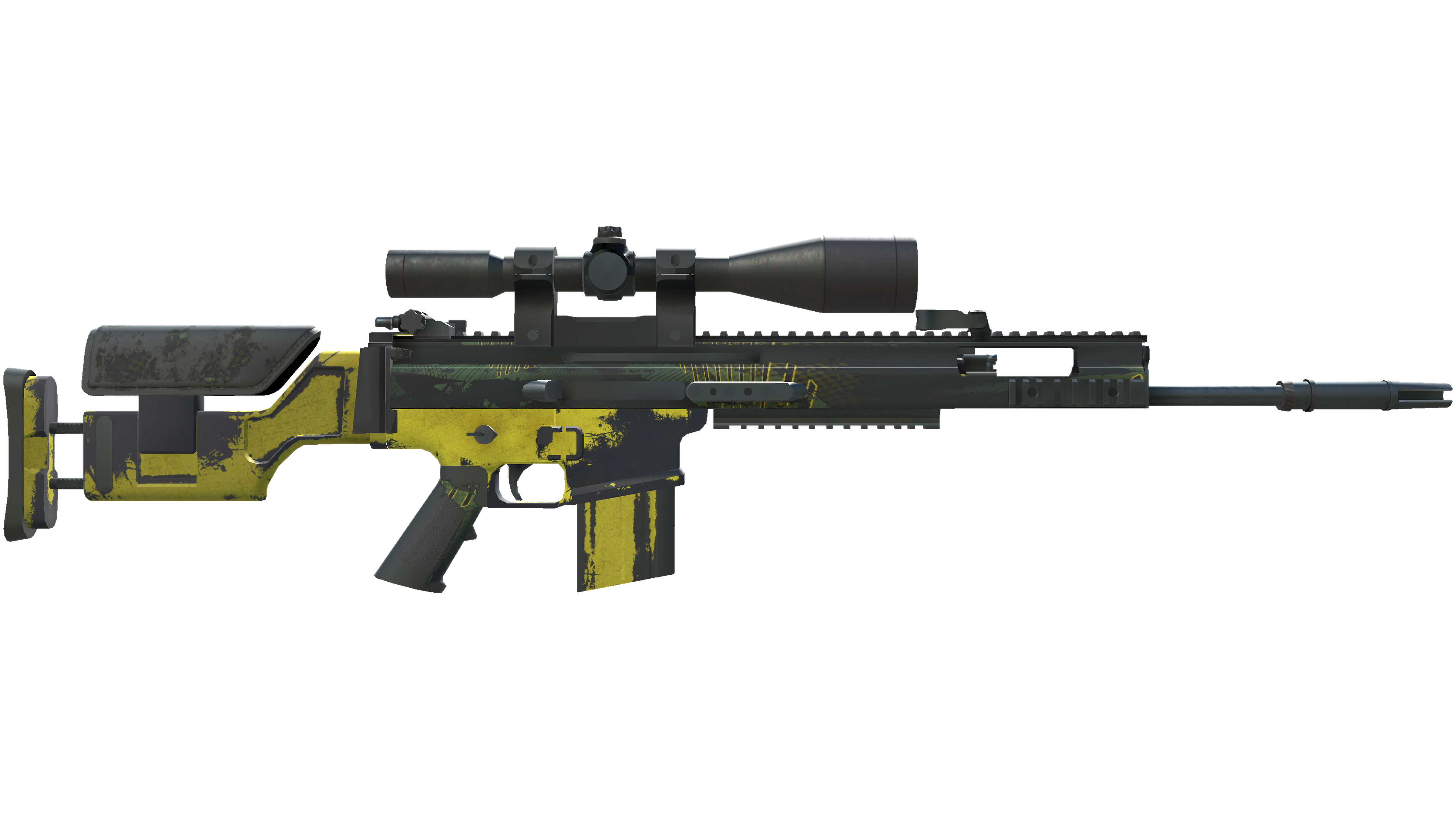 StatTrak™ SCAR-20 | Jungle Slipstream (Well-Worn) thumbnail