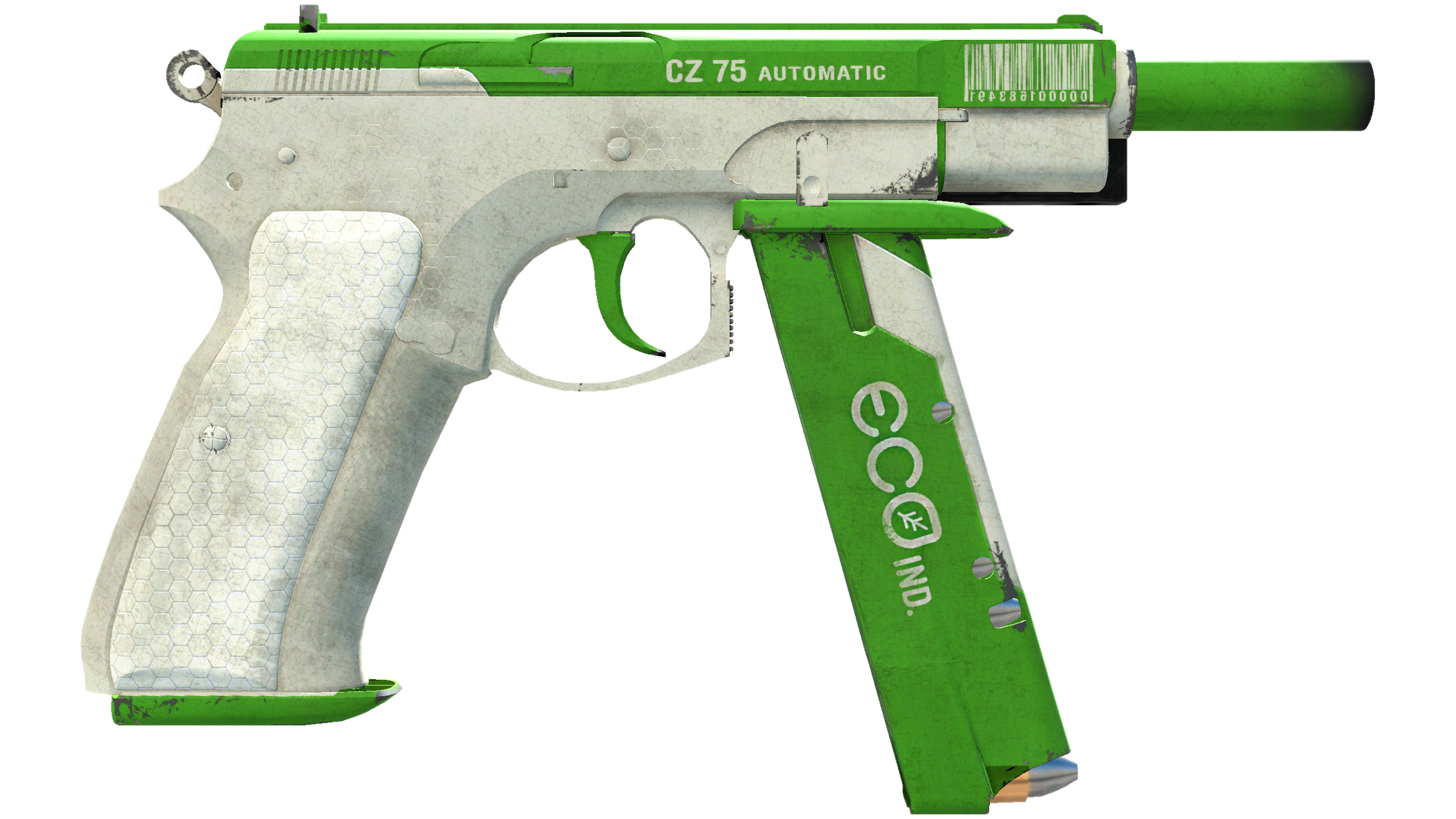 StatTrak™ CZ75-Auto | Eco (Well-Worn) thumbnail