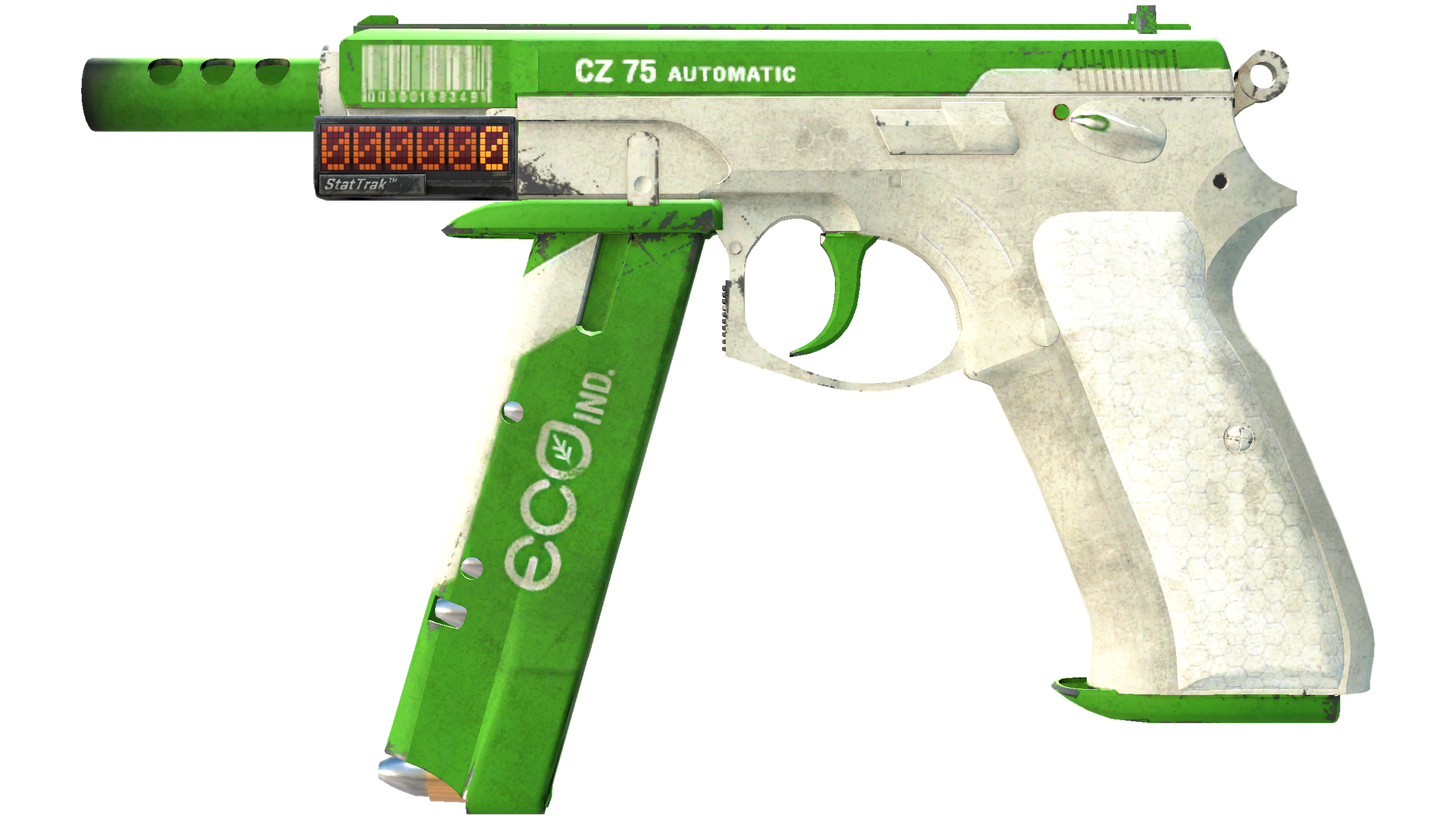 StatTrak™ CZ75-Auto | Eco (Well-Worn)