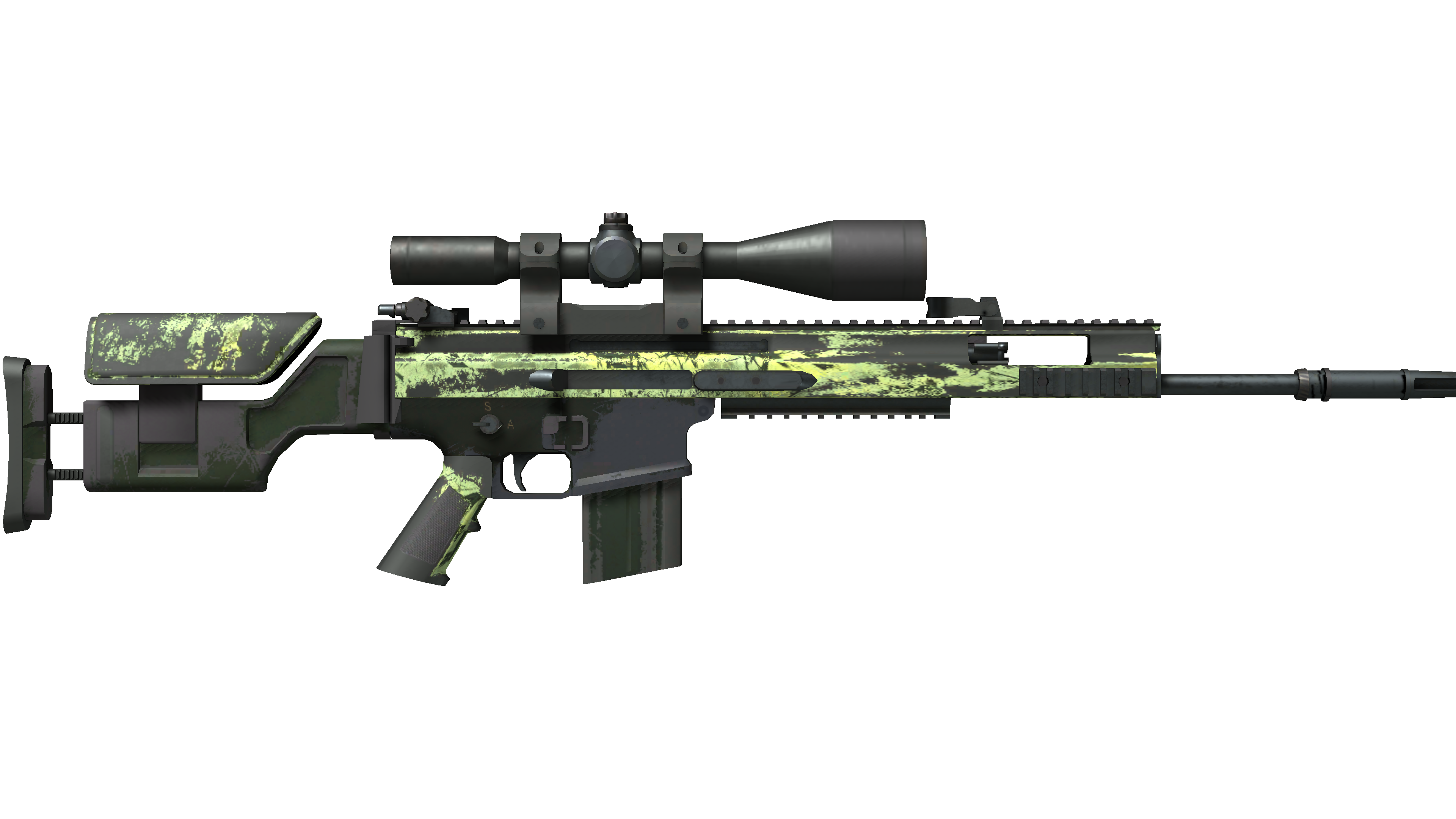 Miniatura de StatTrak™ SCAR-20 | Outbreak (Battle-Scarred)