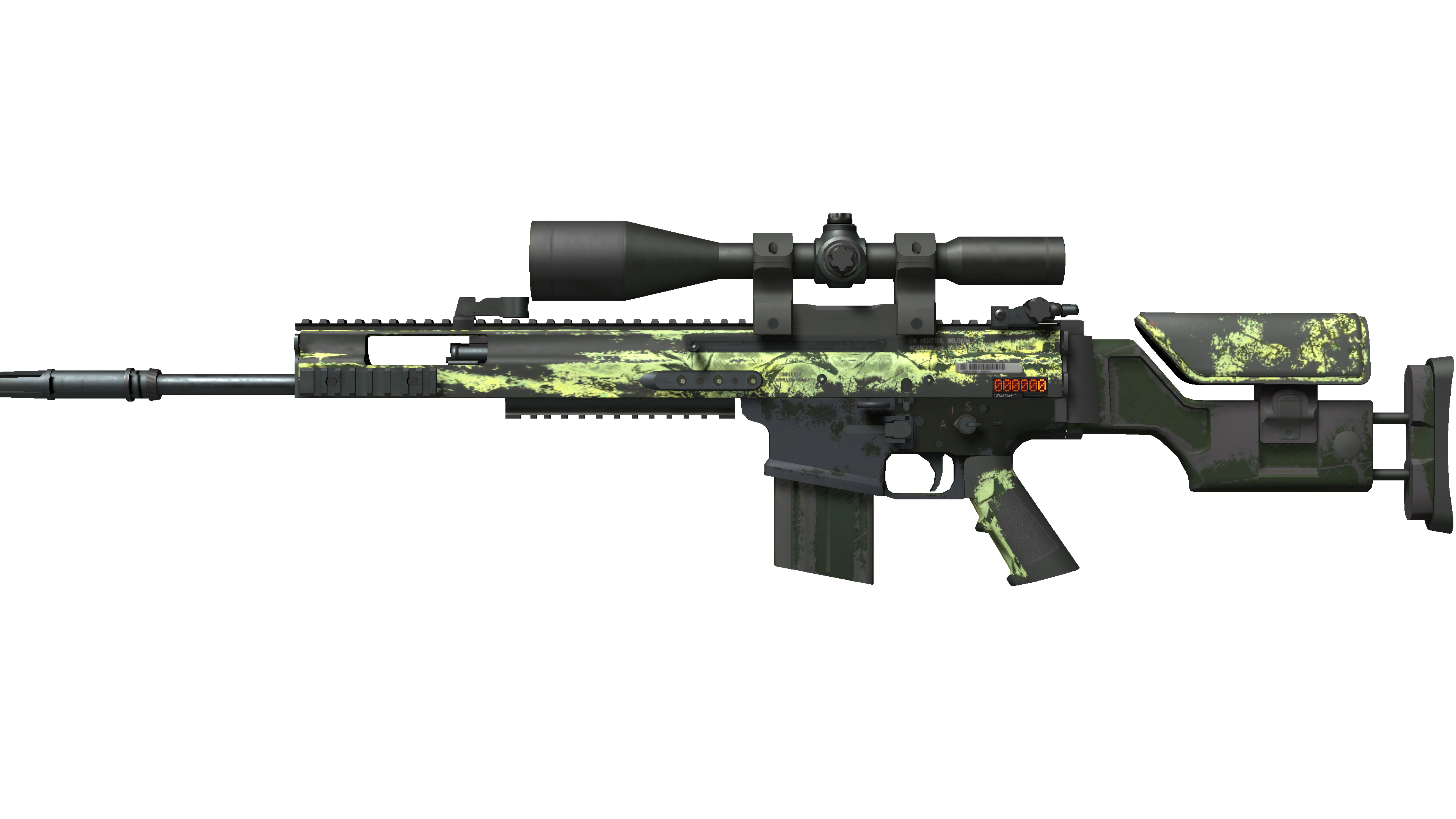 StatTrak™ SCAR-20 | Outbreak (Battle-Scarred)