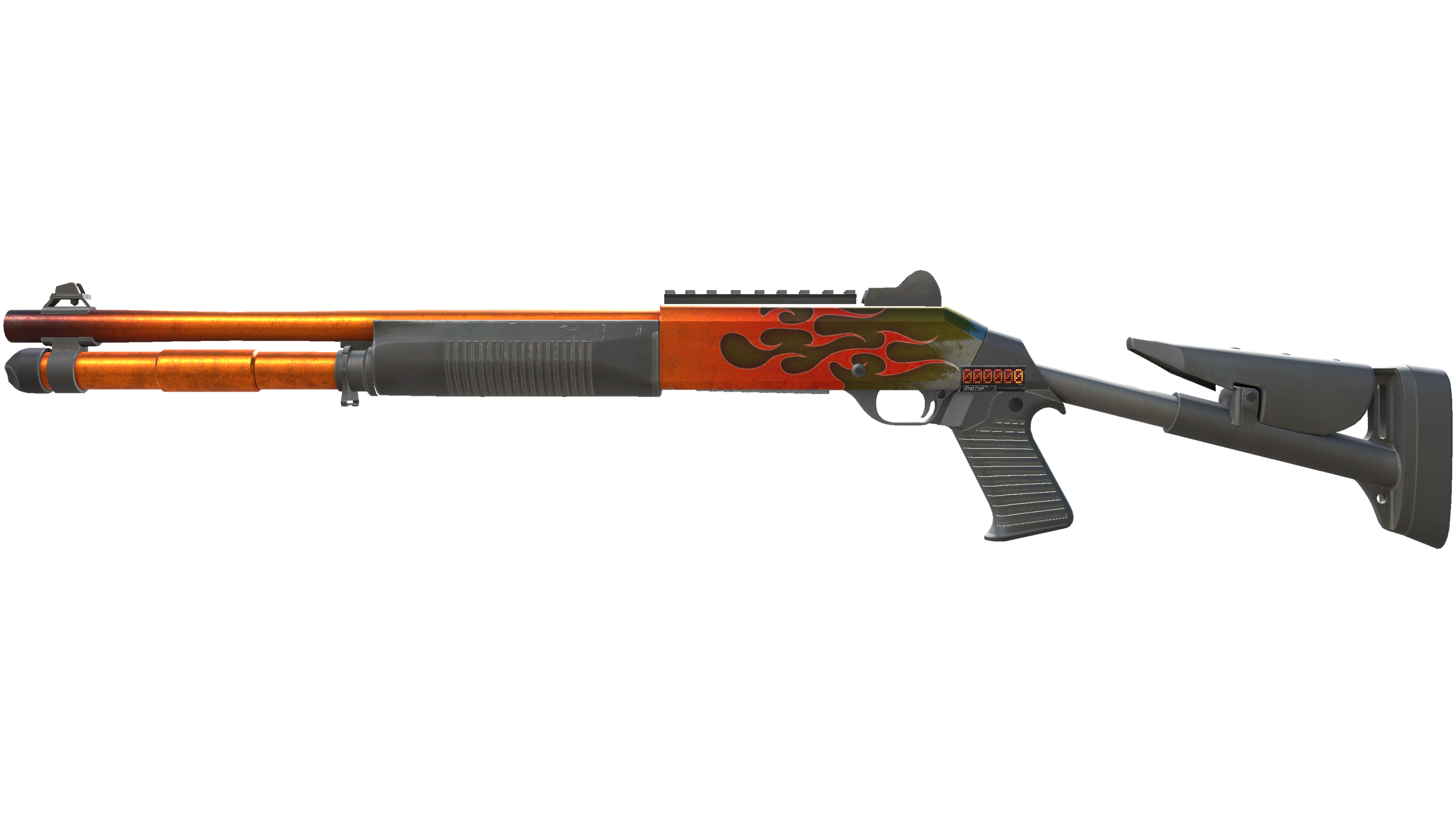 StatTrak™ XM1014 | Teclu Burner (Battle-Scarred) thumbnail