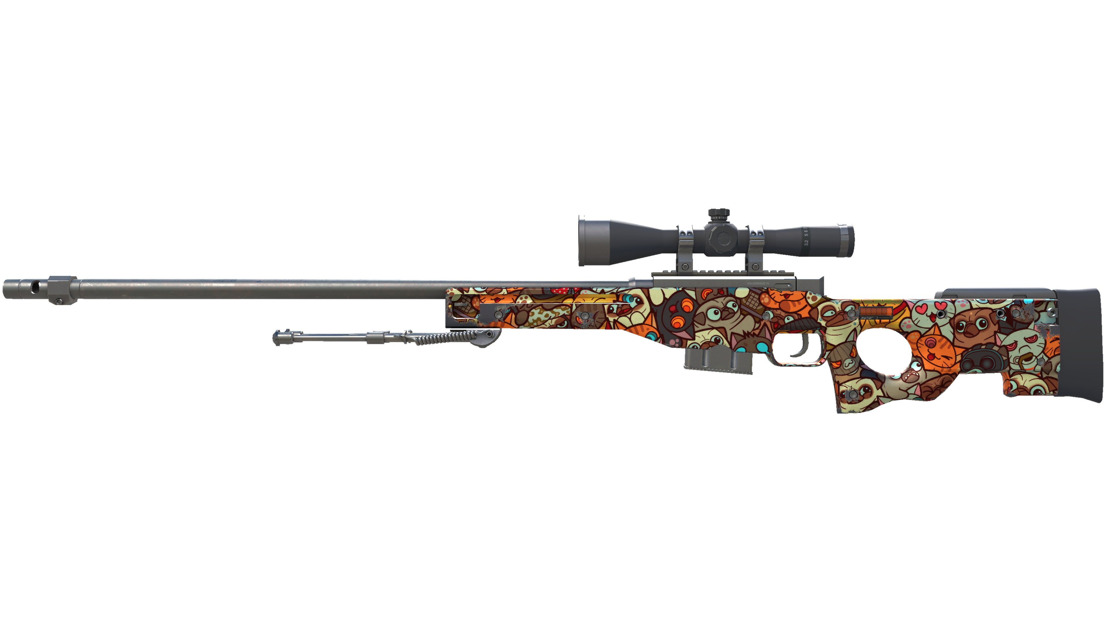 StatTrak™ AWP | PAW (Minimal Wear)