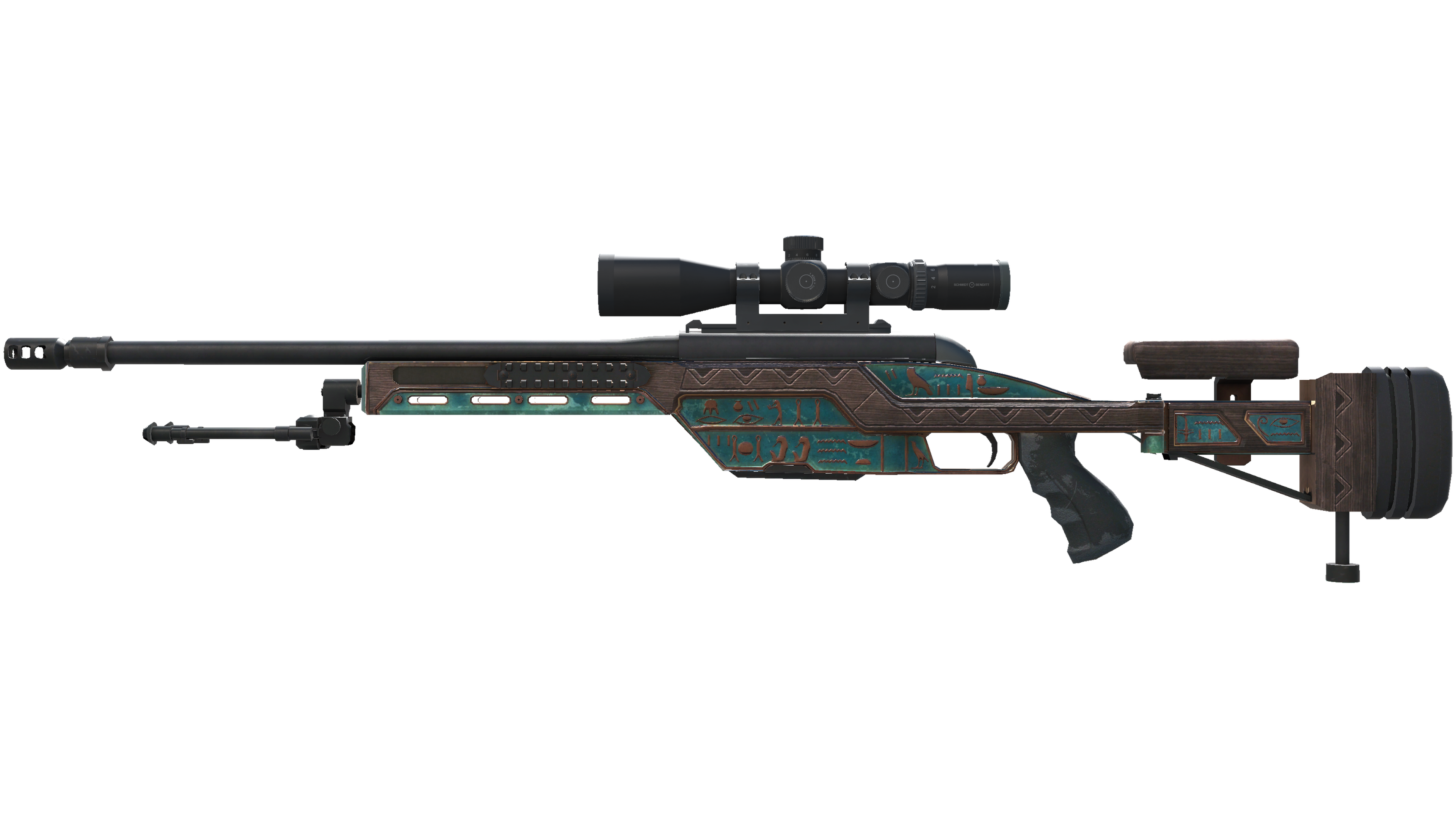 SSG 08 | Azure Glyph (Well-Worn)