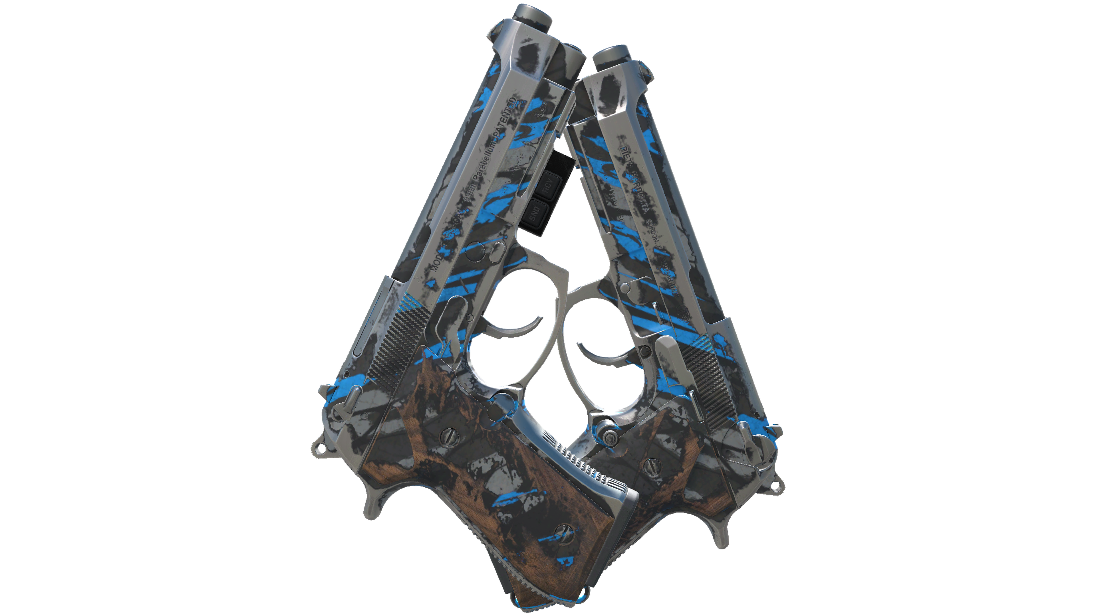 StatTrak™ Dual Berettas | Shred (Battle-Scarred) thumbnail