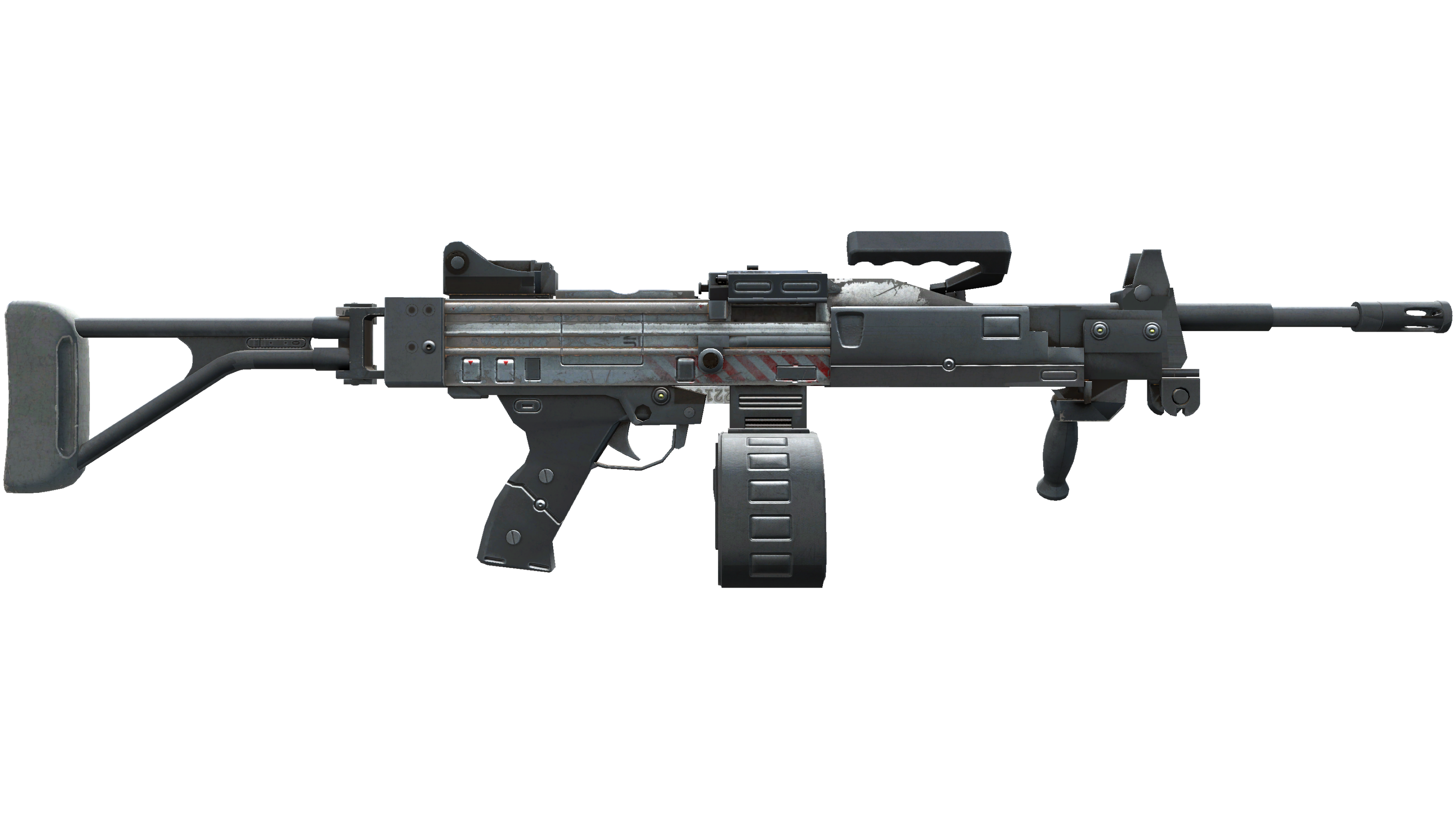 Vorschau von StatTrak™ Negev | Prototype (Well-Worn)