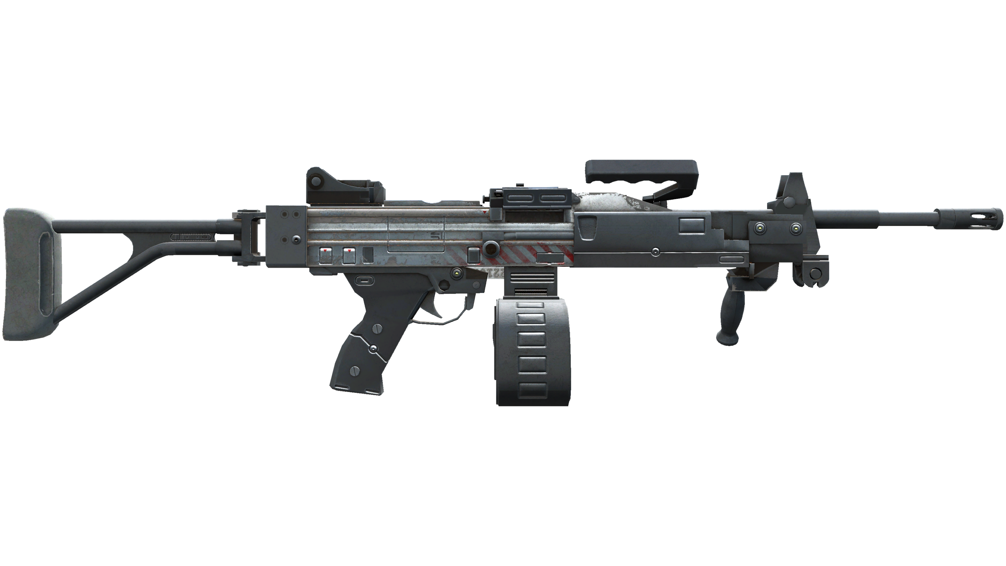 Vorschau von StatTrak™ Negev | Prototype (Well-Worn)