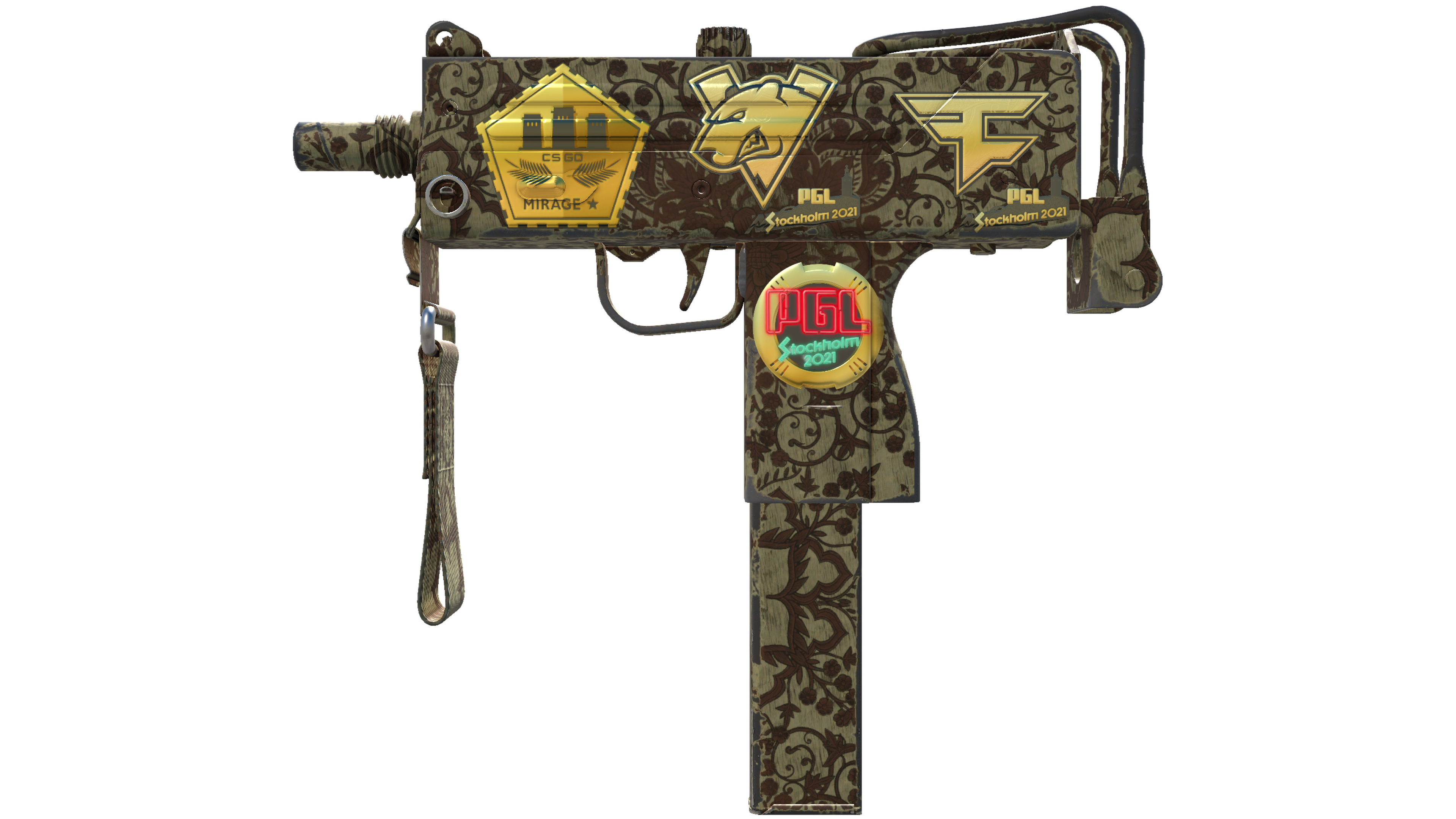 Vorschau von Souvenir MAC-10 | Sienna Damask (Minimal Wear)