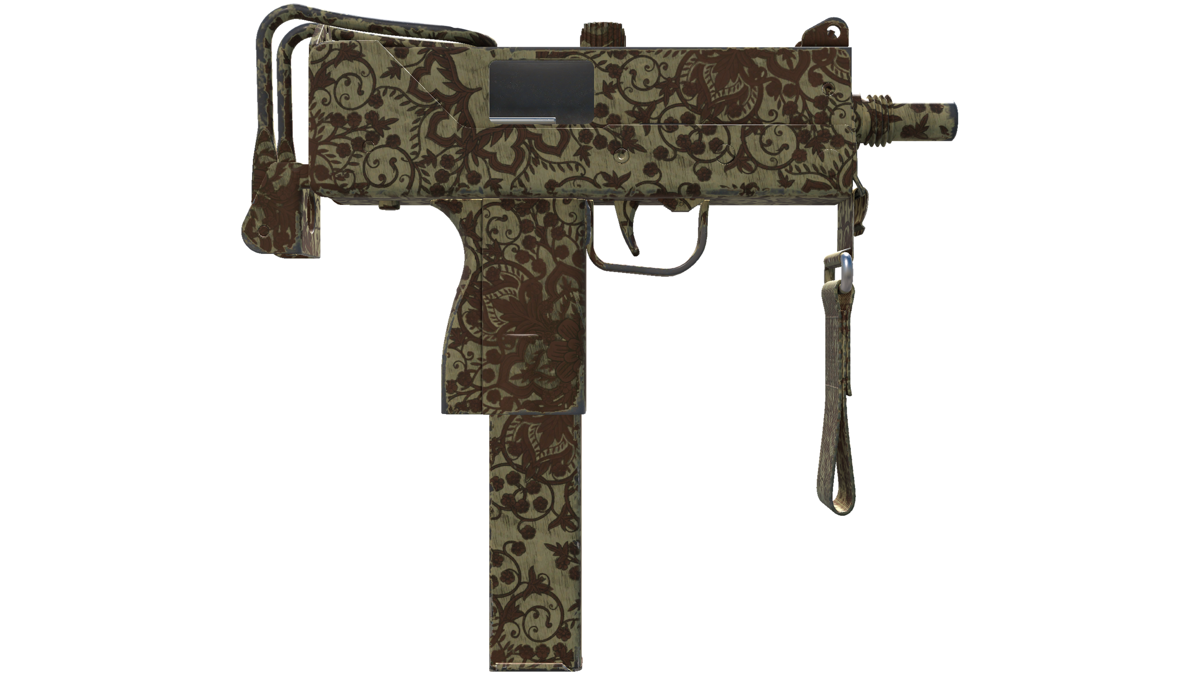 Souvenir MAC-10 | Sienna Damask (Minimal Wear) thumbnail
