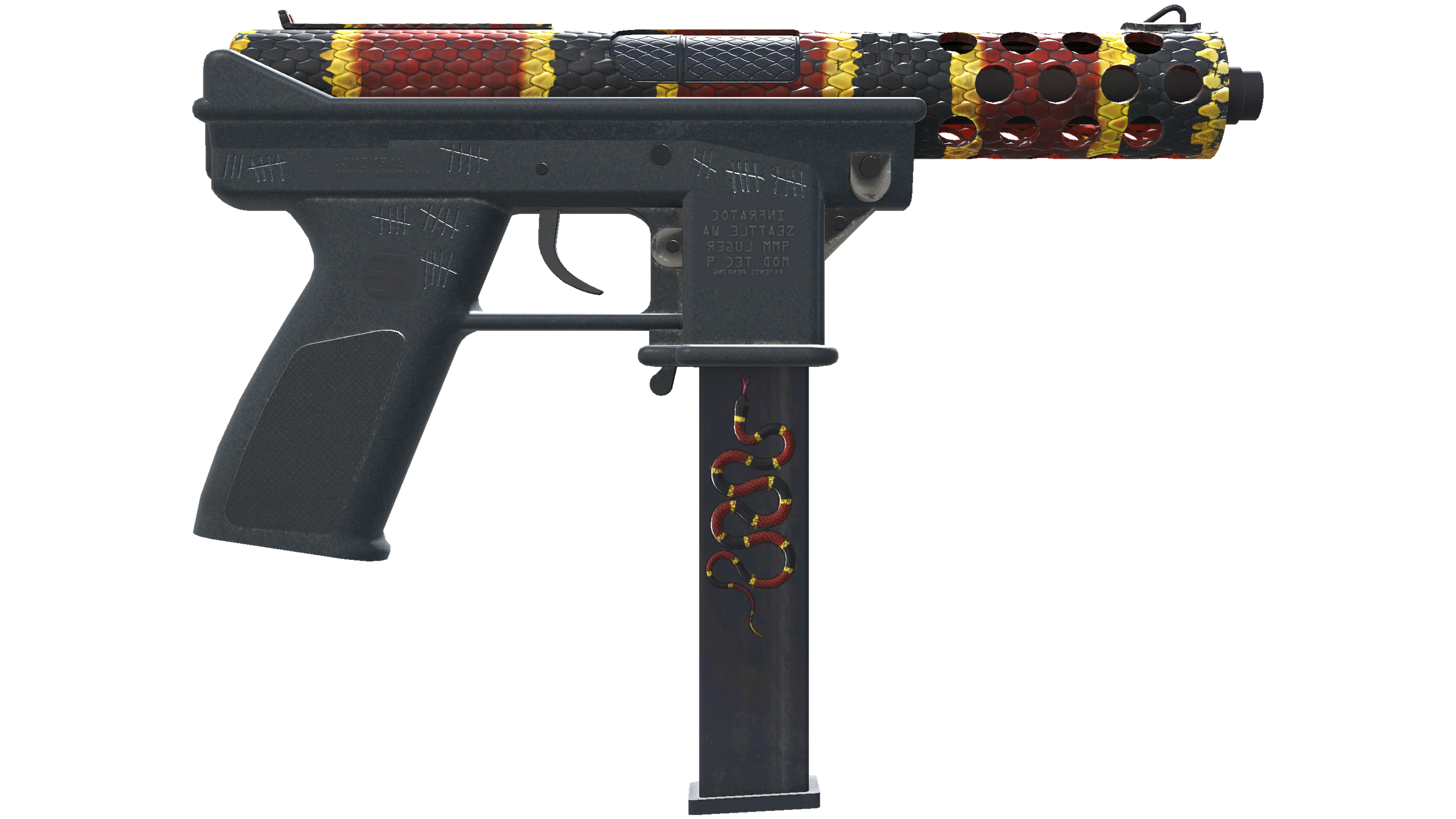 StatTrak™ Tec-9 | Snek-9 (Minimal Wear) thumbnail