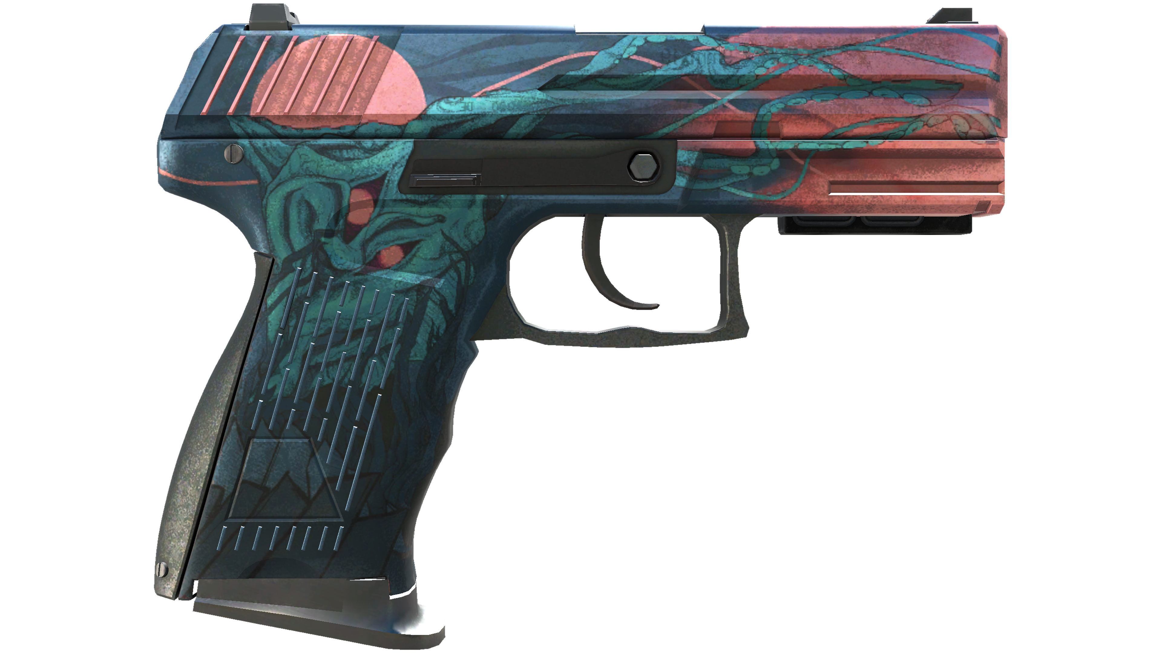 StatTrak™ P2000 | Gnarled (Well-Worn) thumbnail