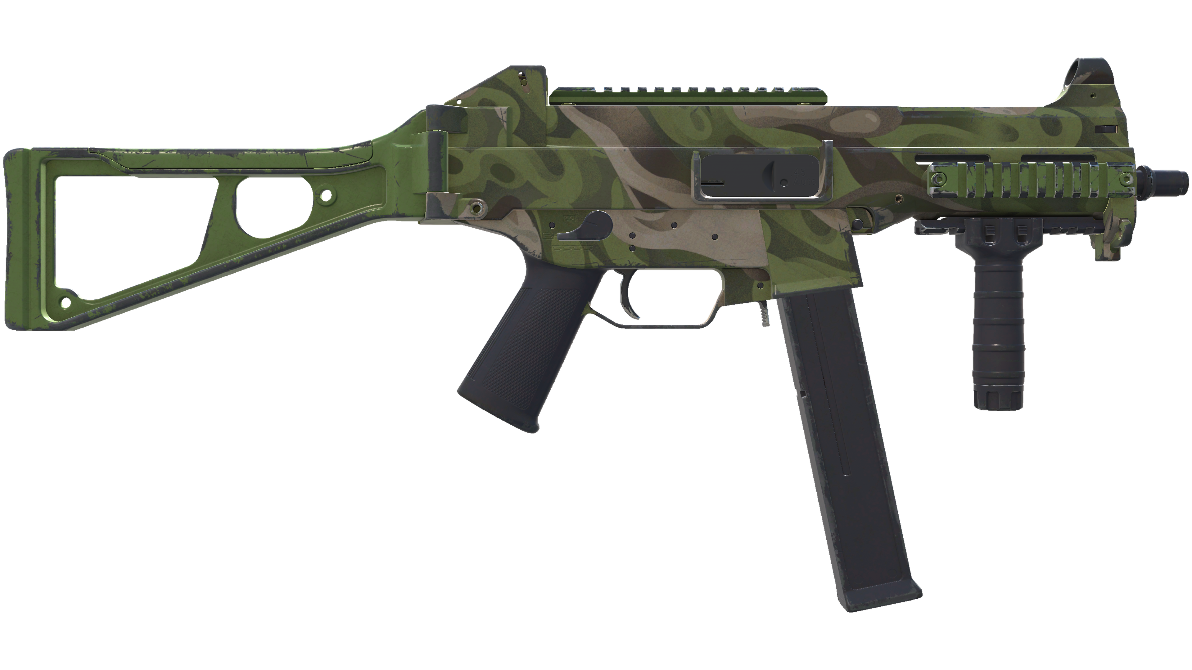 صورة مصغرة لـ UMP-45 | Green Swirl (Field-Tested)