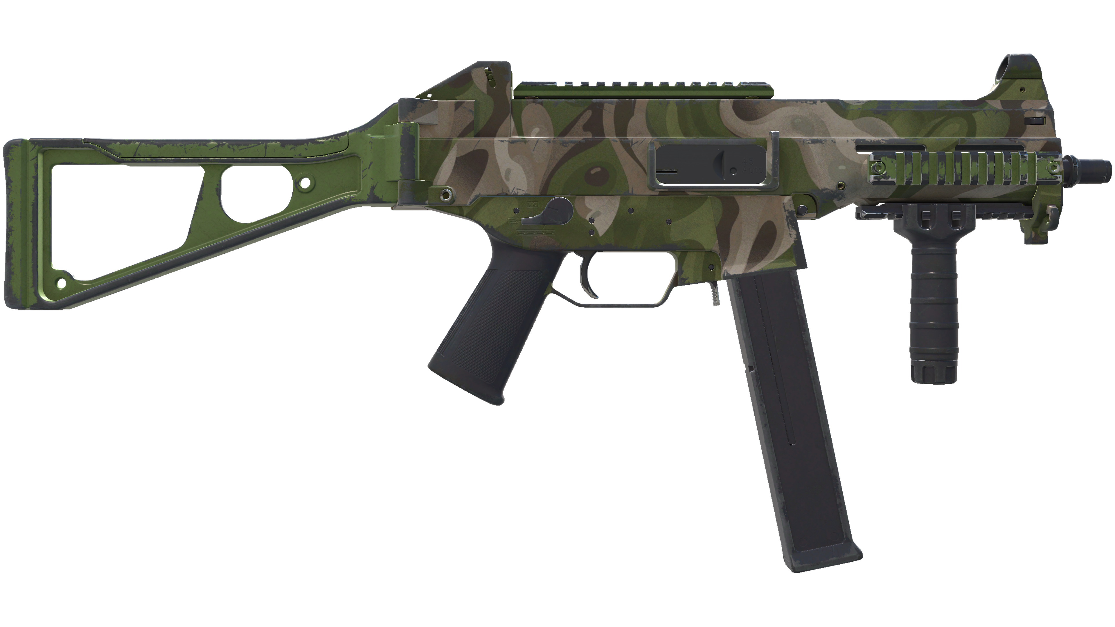 صورة مصغرة لـ UMP-45 | Green Swirl (Field-Tested)