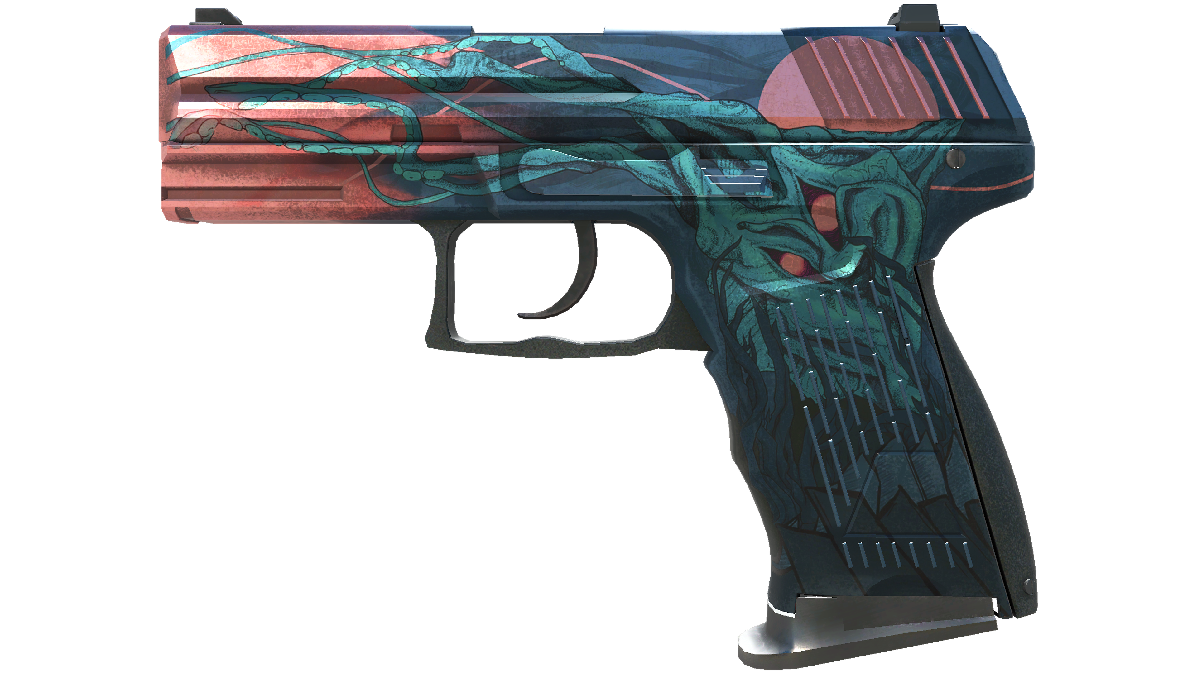 StatTrak™ P2000 | Gnarled (Well-Worn)