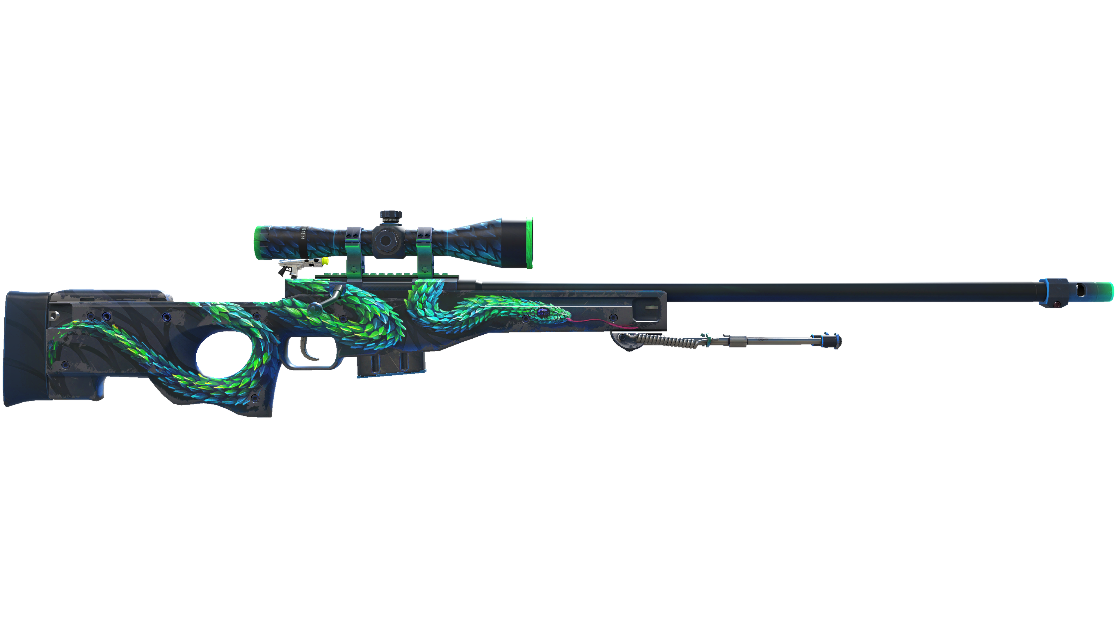 StatTrak™ AWP | Atheris (Well-Worn) thumbnail