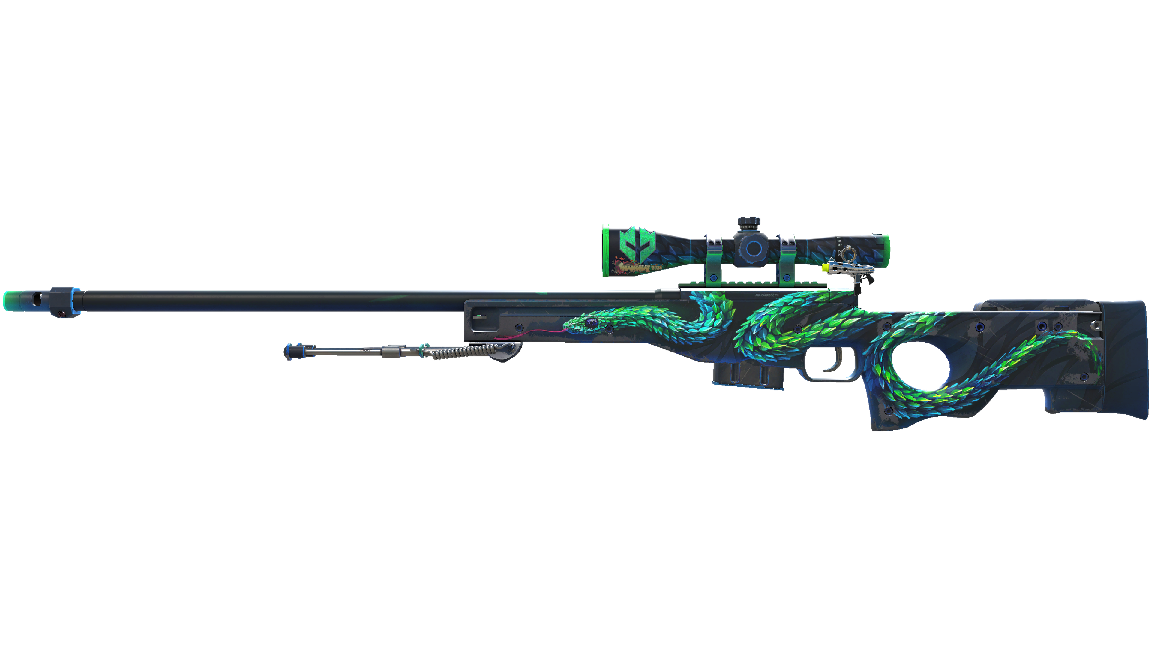 StatTrak™ AWP | Atheris (Well-Worn) thumbnail