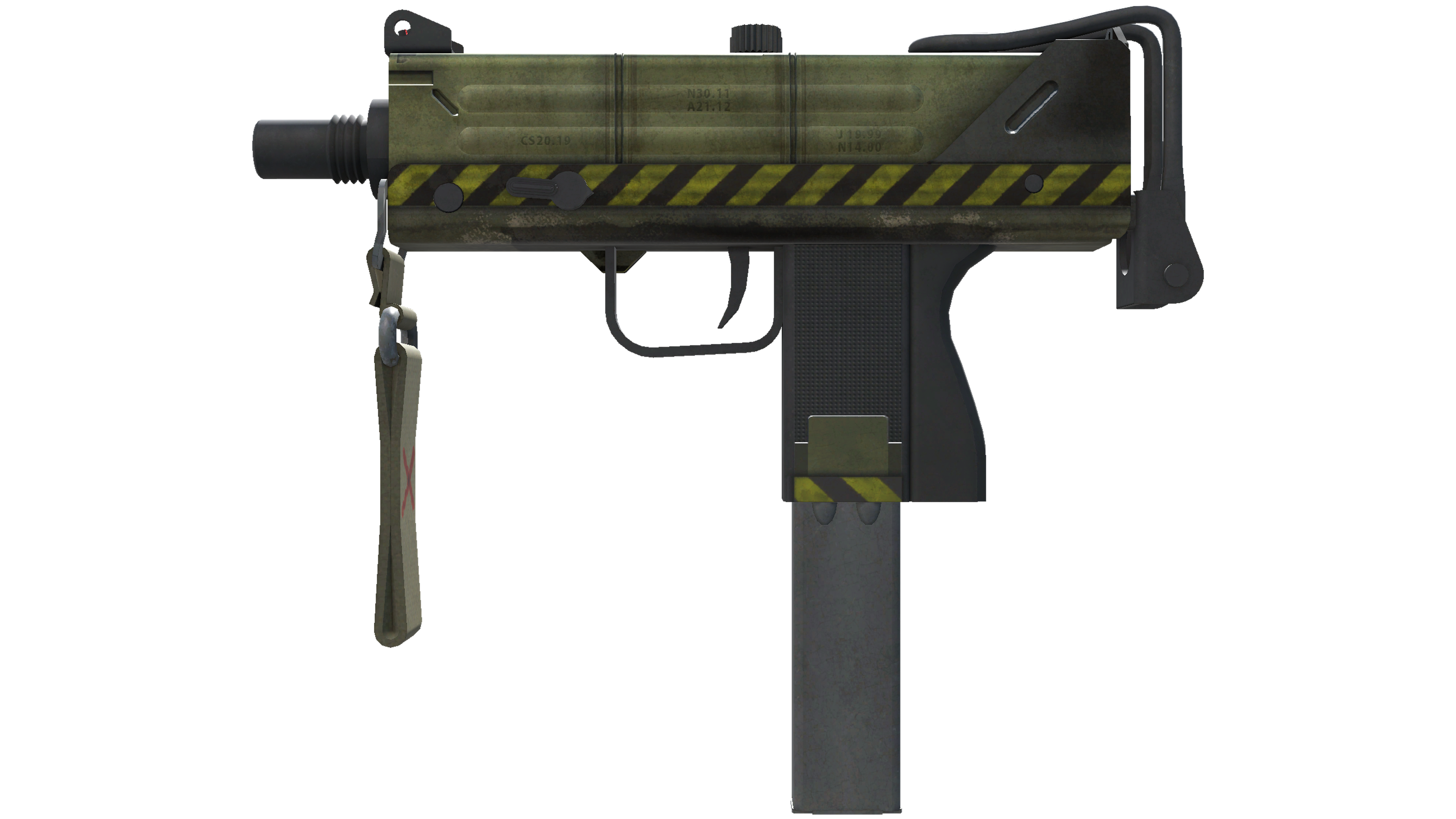 StatTrak™ MAC-10 | Classic Crate (Well-Worn)