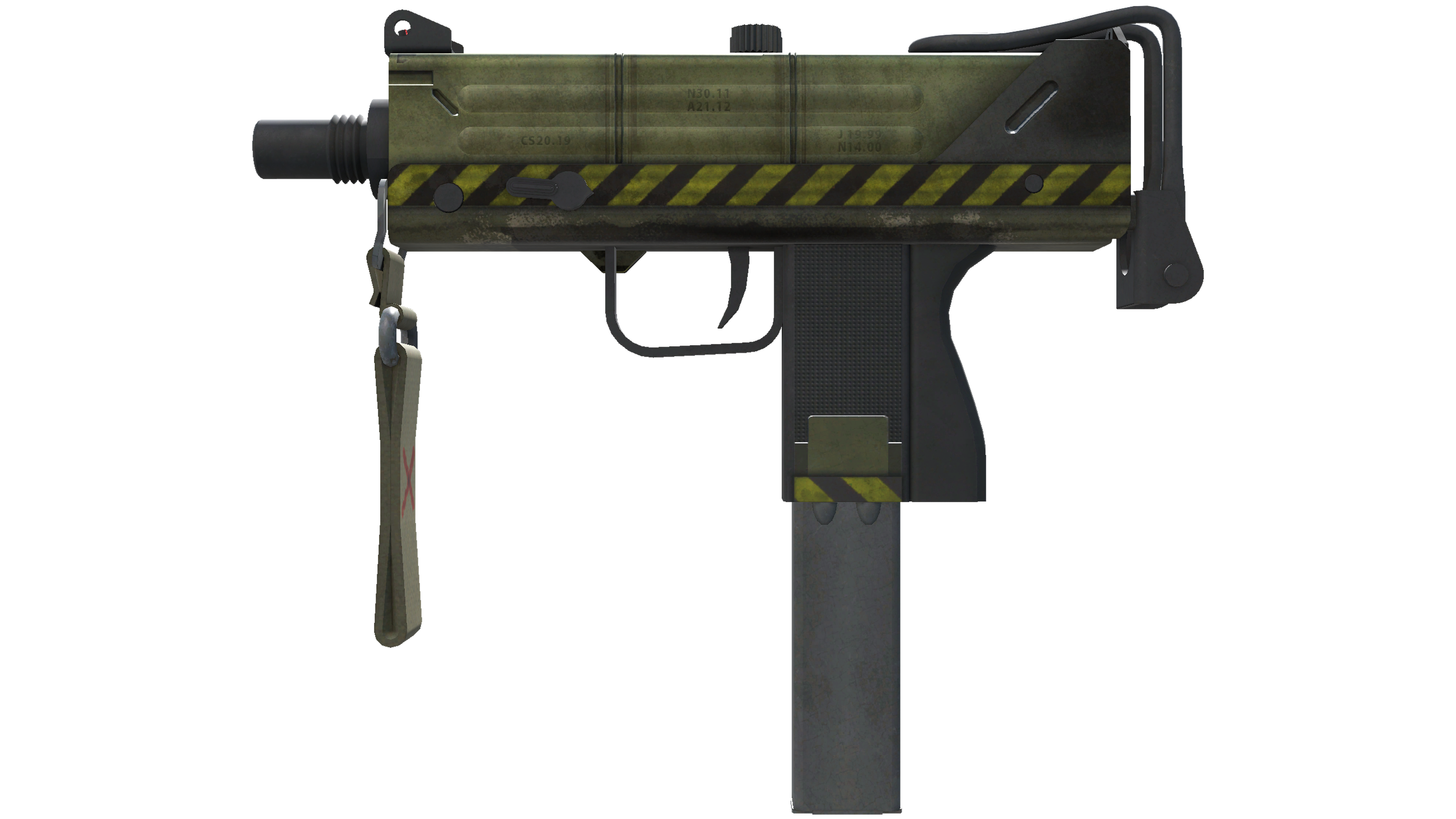 StatTrak™ MAC-10 | Classic Crate (Well-Worn)