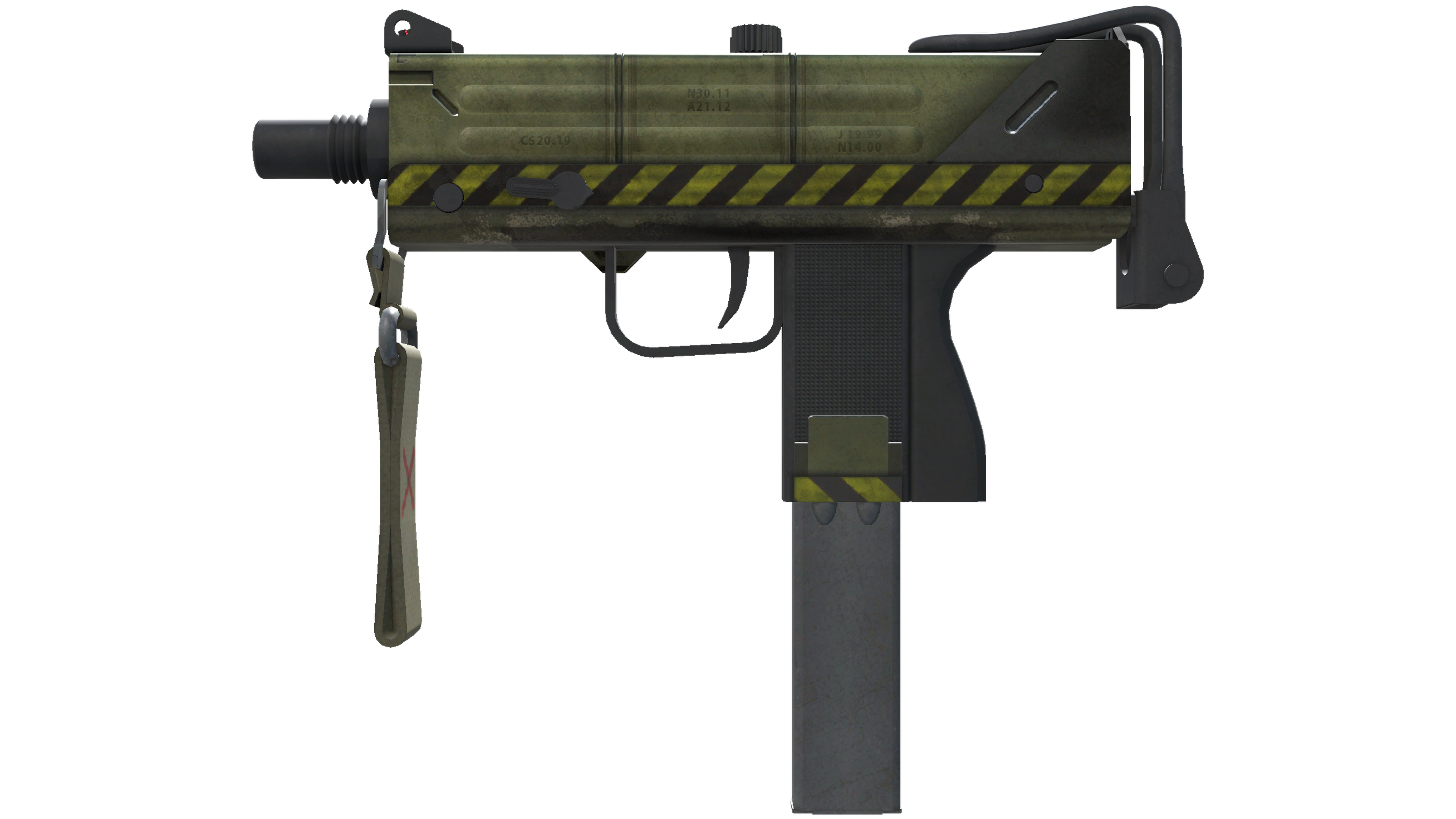 StatTrak™ MAC-10 | Classic Crate (Well-Worn)